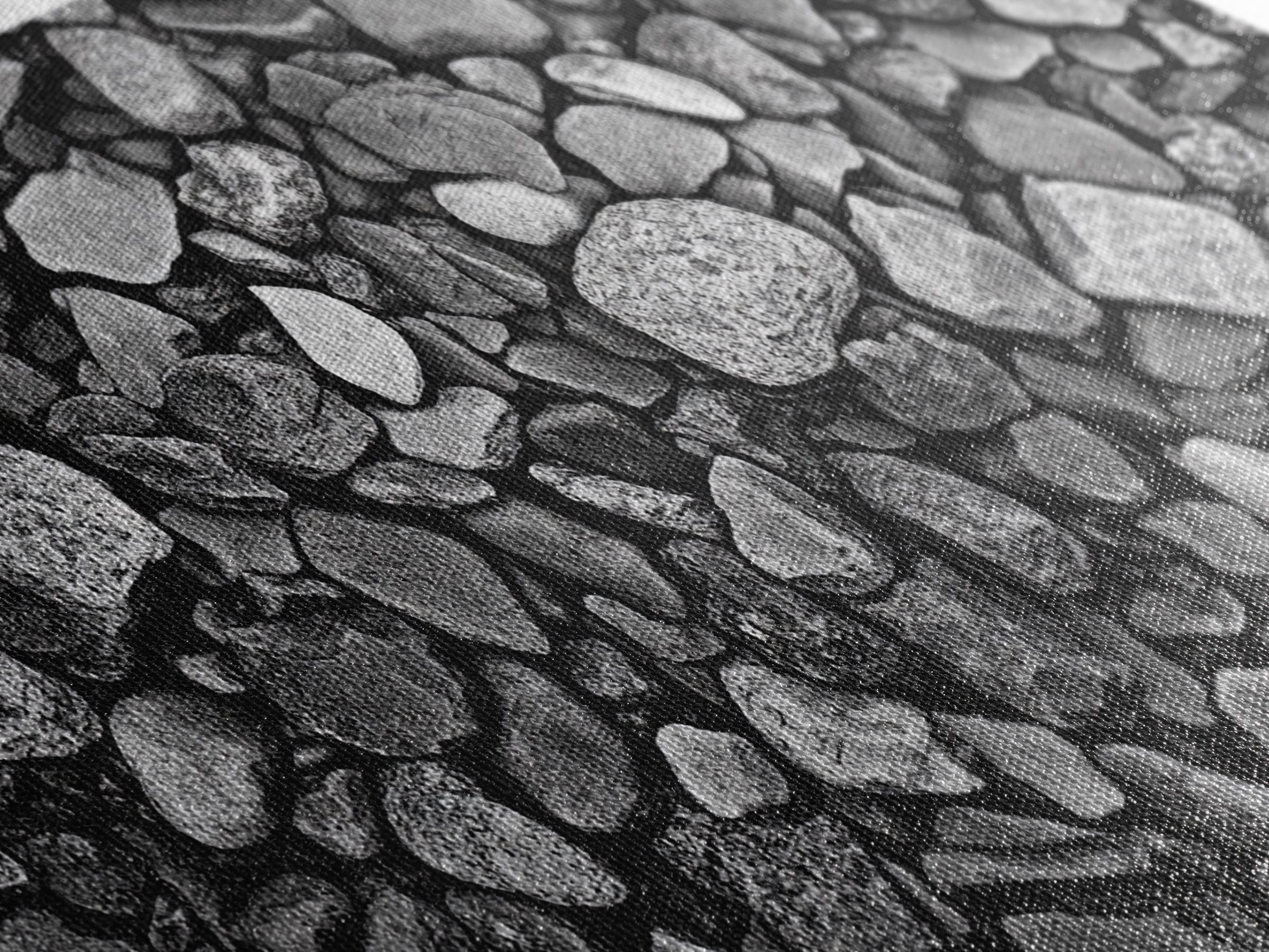Natural Stone Texture, Dark Rock Pattern, Earthy Wall Background, Canvas Print, Office Wall Art, Modern Industrial Style, Minimalist Style