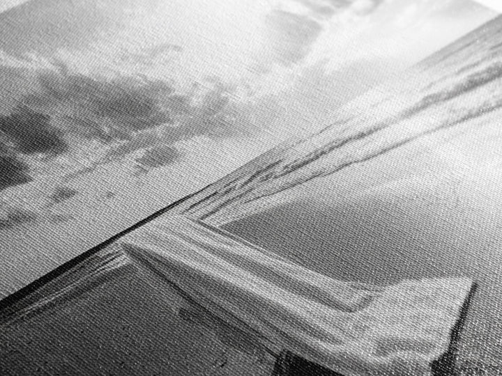 Beach Towel, Serene Shoreline, Peaceful Coastal Scene, Framed Canvas Print, Spa Bathroom Decor, Minimalist Beach Photography