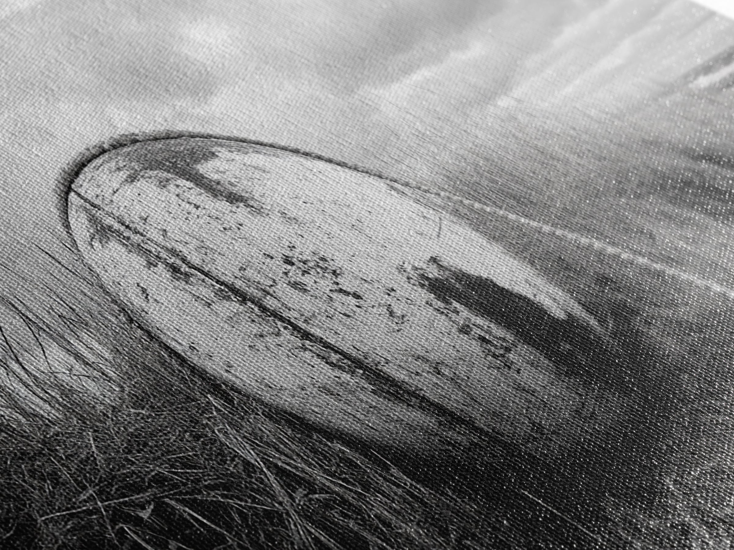 Coastal Buoy, Nautical Sphere, Fishing Rope, Beach Grass, Framed Canvas Print, Coastal Bathroom Art, Seaside Wall Decor, Rustic Style