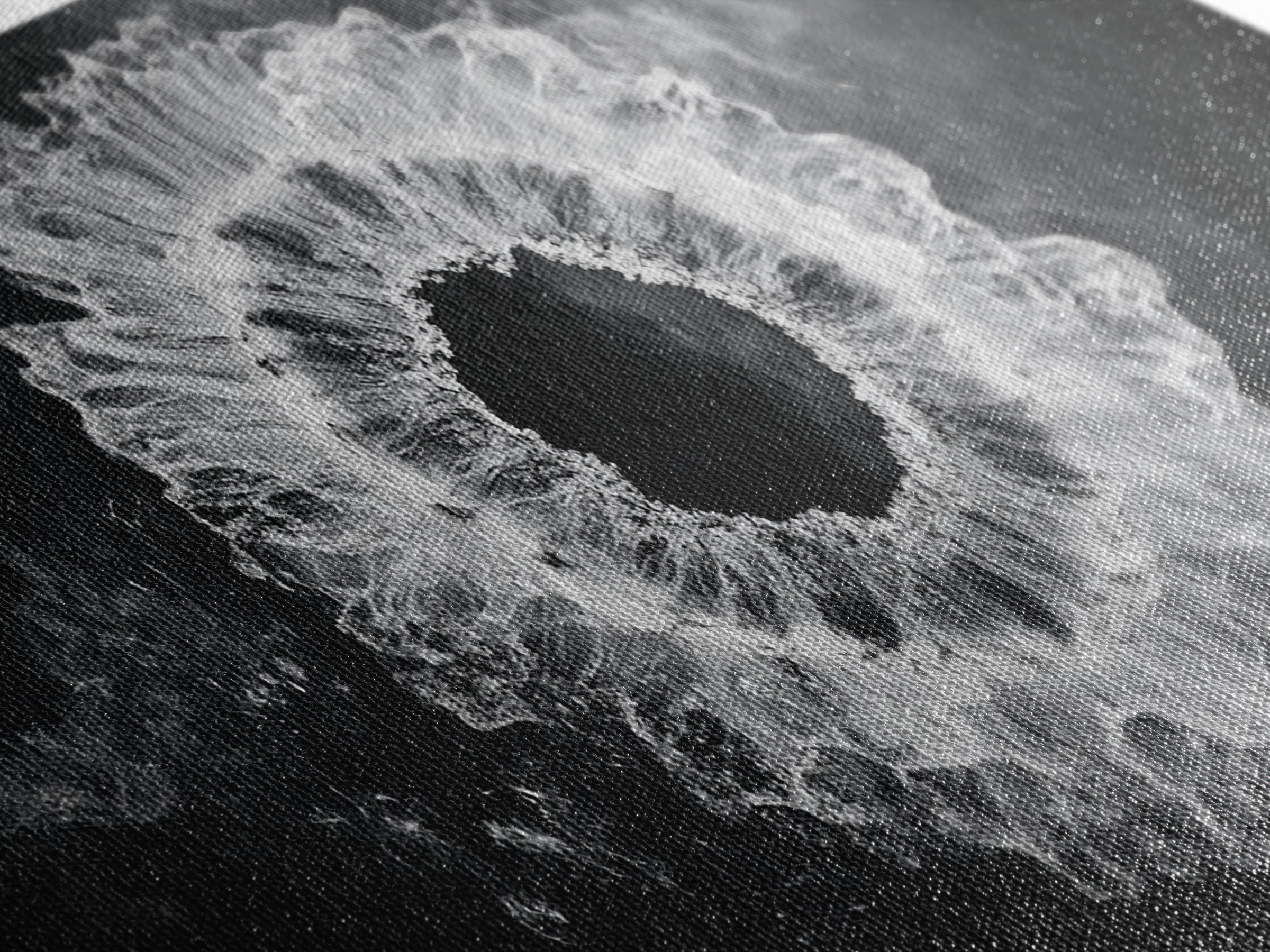 Abstract Smoke Art, Modern Monochrome, Ink Explosion, Minimalist Wall Decor, Framed Canvas Print, Living Room Wall Art, Moody Aesthetic