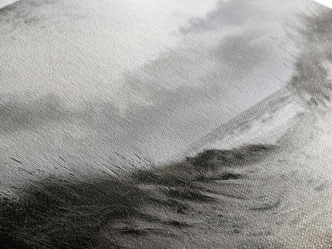 Coastal Dunes Path, Windy Beach Scene, Ocean Wall Art, Nature Landscape, Framed Canvas Print, Rustic Decor, Entryway Wall Art