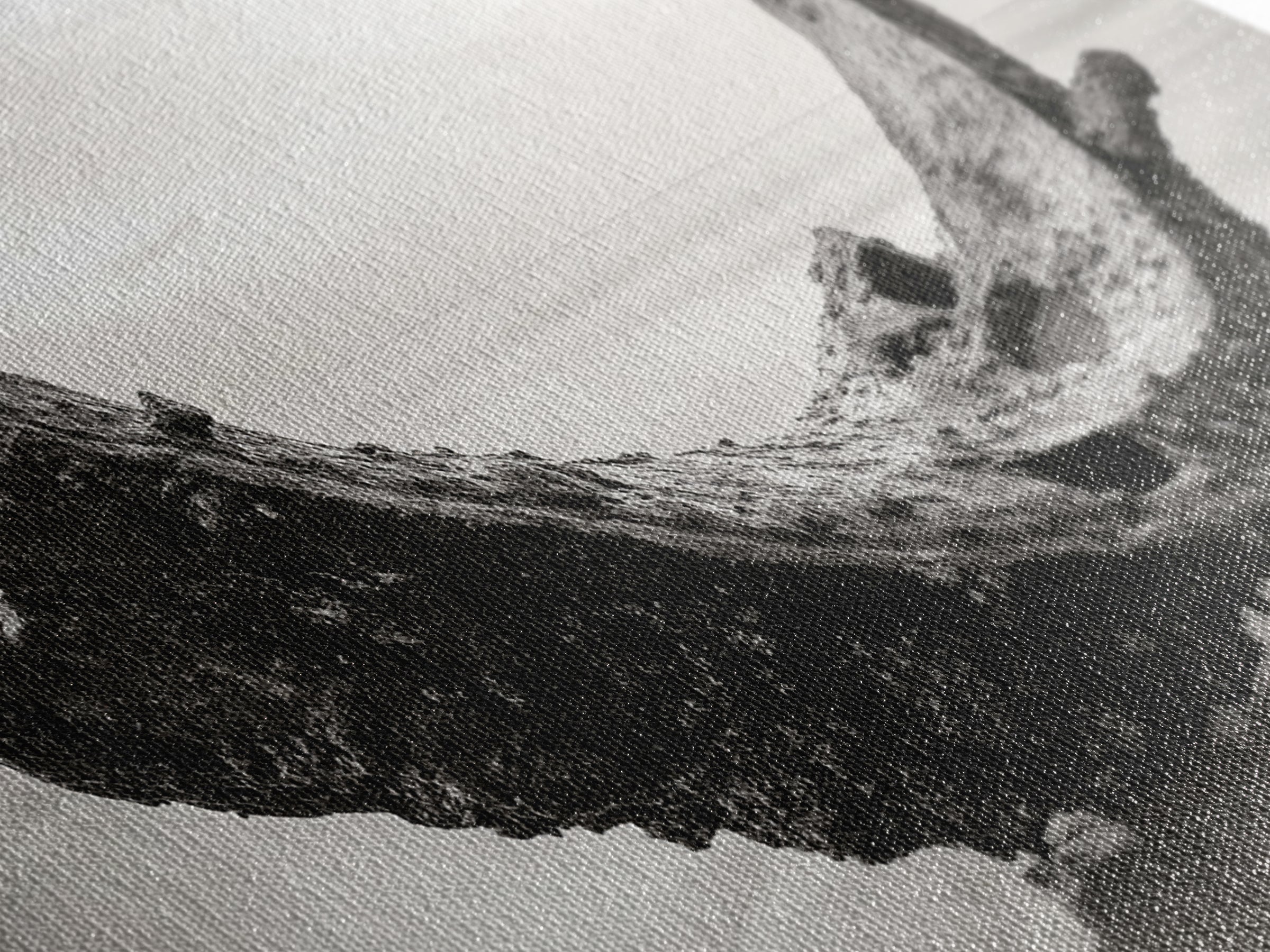 Coastal Shipwreck, Moody Beach, Driftwood Aesthetic, Minimalist Seascape, Canvas Print, Nautical Wall Art, Bathroom Decor, Ocean Art