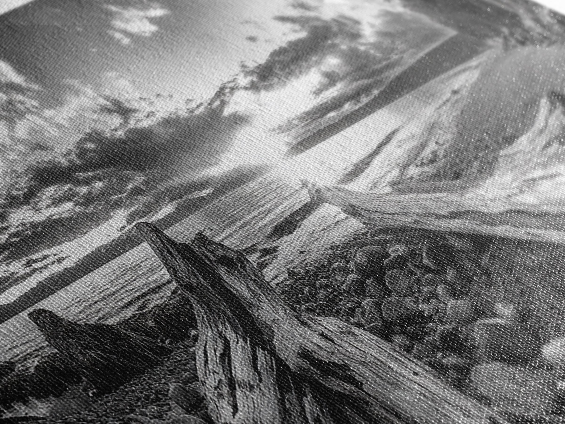 Driftwood Coastline, Rocky Beach Sunset, Nature Wall Art, Framed Canvas Print, Rustic Lake House Decor, Fall Coastal Aesthetic