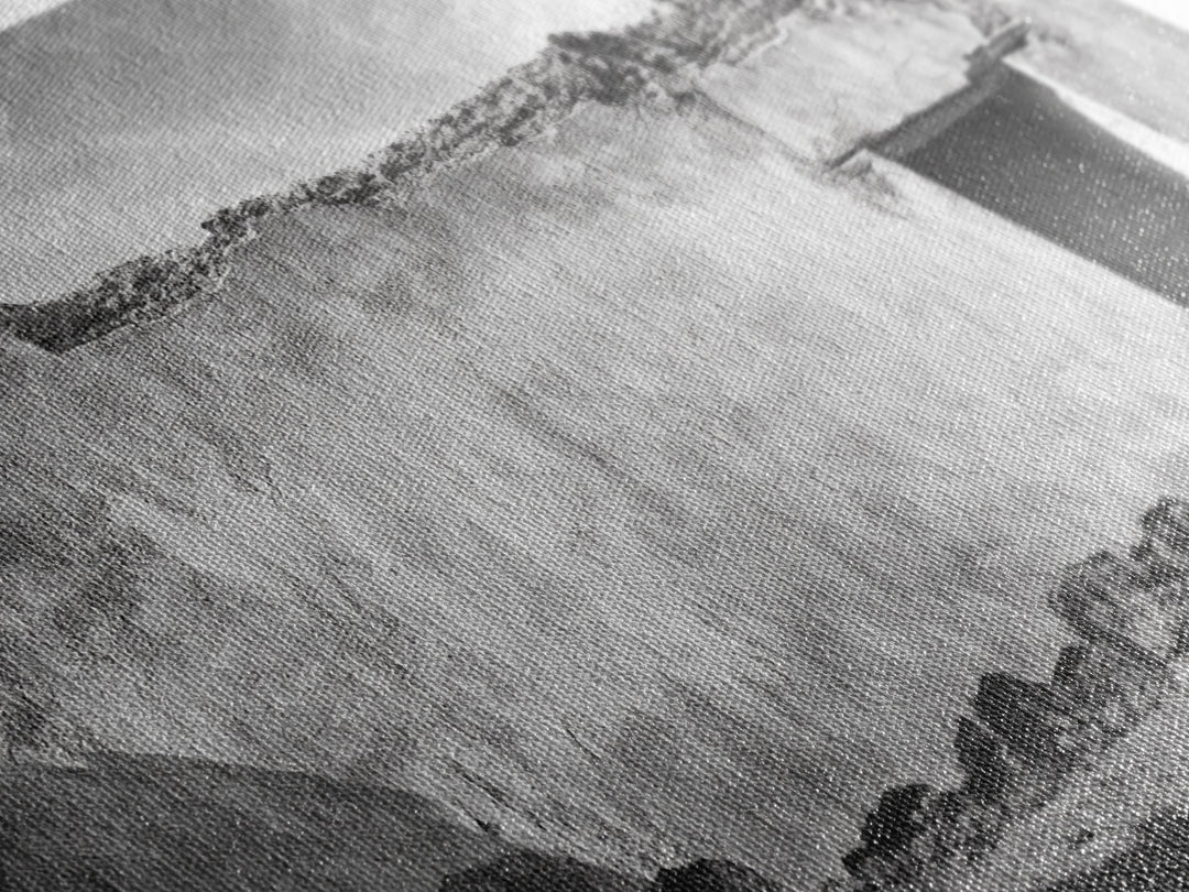 Adobe Wall, Desert Door, Rustic Texture, Framed Canvas Print, Southwest Wall Art, Neutral Earth Tones, Boho Western Living Room Decor