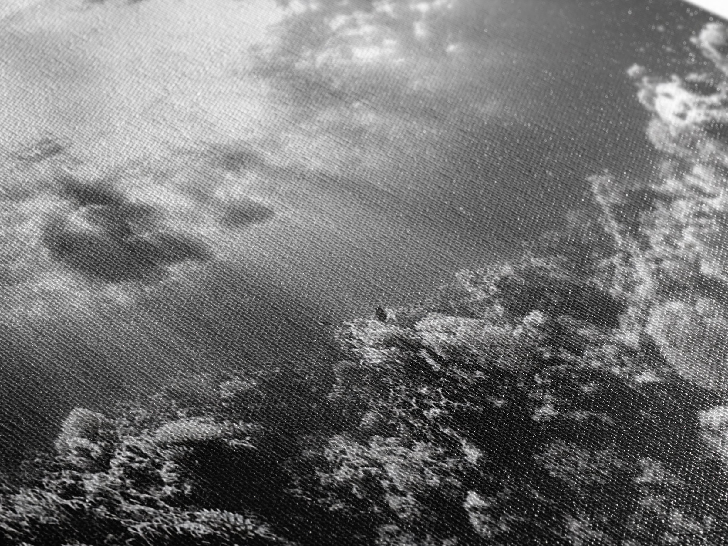 Coral Reef, Ocean Depths, Sunlight Rays, Marine Life, Canvas Print, Minimalist Nature Art, Bathroom Decor, Underwater Scene, Bedroom Wall Art