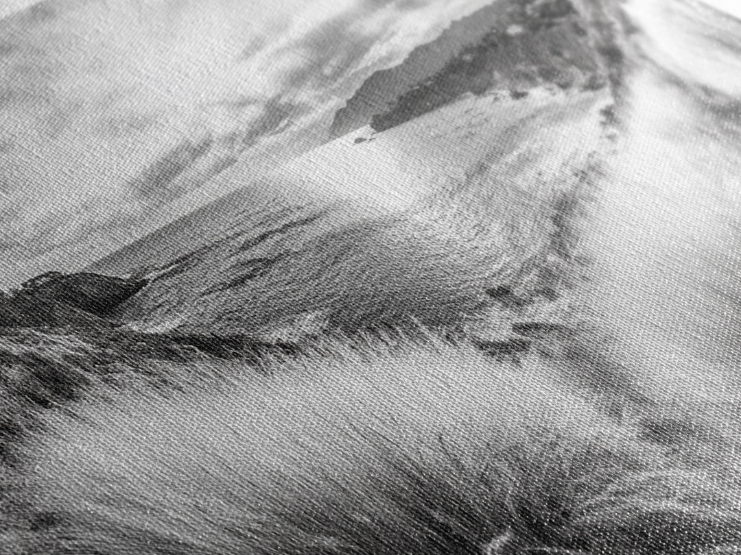 Coastal Bluff Sunset, Seaside Horizon View, Beach Landscape Scene, Serene Decor, Canvas Print, Living Room or Hallway Wall Art