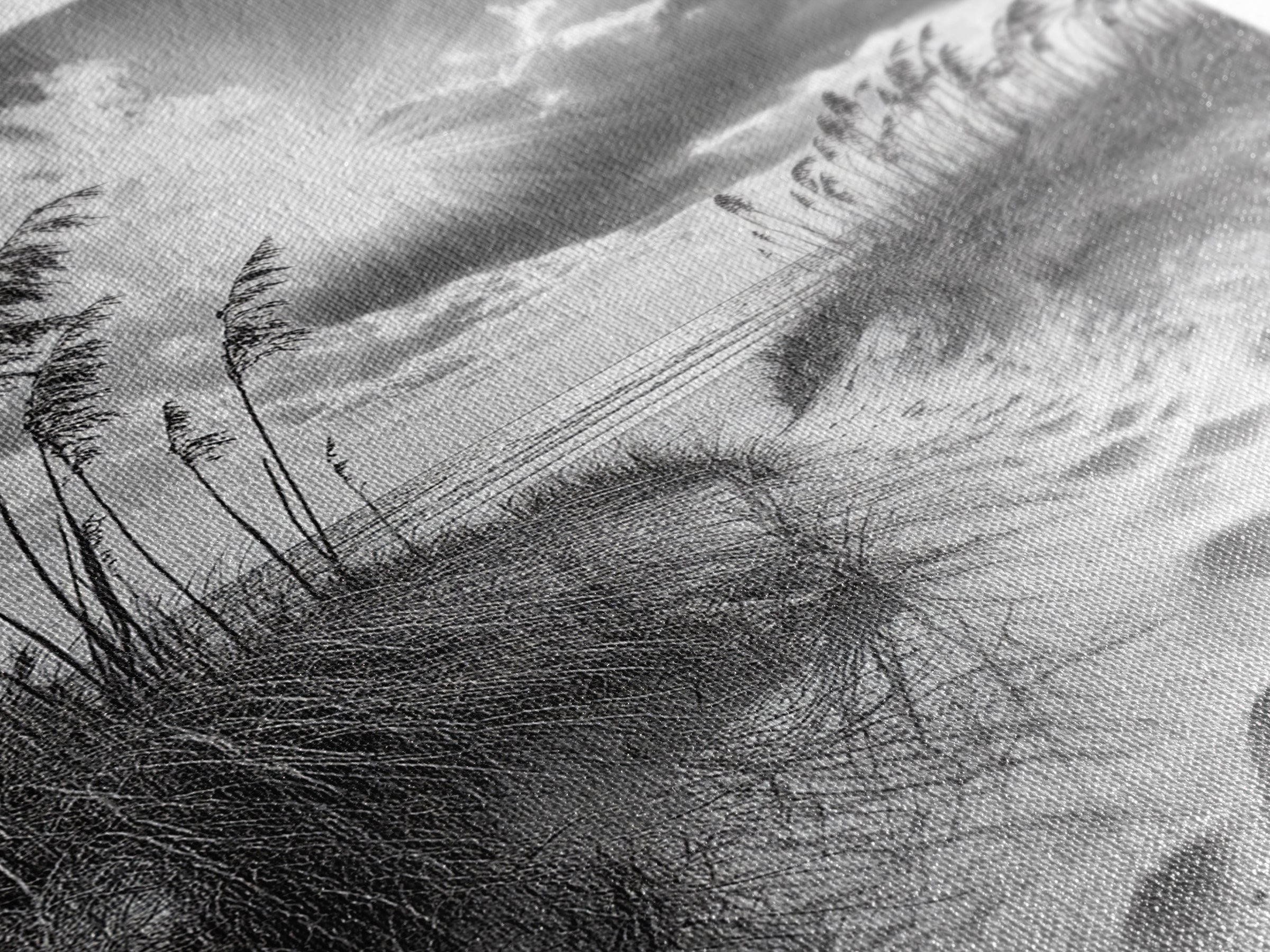 Beach Path, Seagrass Sunset, Radiant Sky, Coastal Light, Framed Canvas Print, coastal farmhouse decor, entryway art, sunshine beach scene