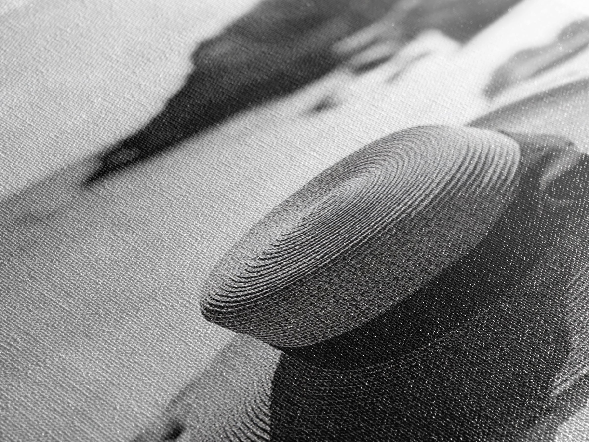 Beach Hat Closeup, Seaside Fashion, Coastal Breeze, Relaxed Mood, Framed Canvas Print, Minimalist Beach Art, Summer Home Decor