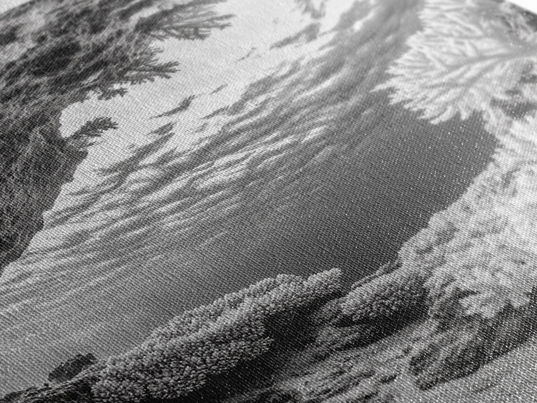 Coral Reef Underwater, Ocean Photography, Marine Nature Scene, Framed Canvas Print, Bathroom Wall Art, Coastal Minimalist Decor