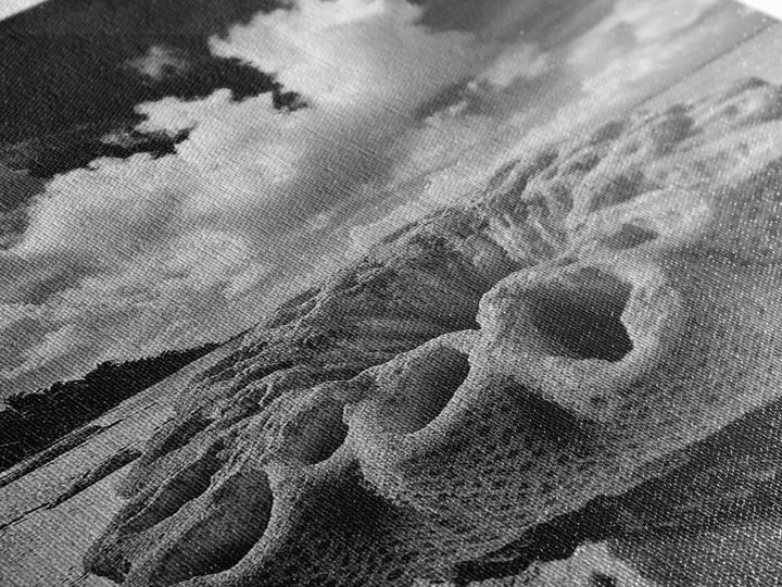 Coral Reef Texture, Ocean Wall Art, Coastal Minimalist, Nature Photography, Framed Canvas Print, Bathroom Wall Decor, Tropical Beach Print