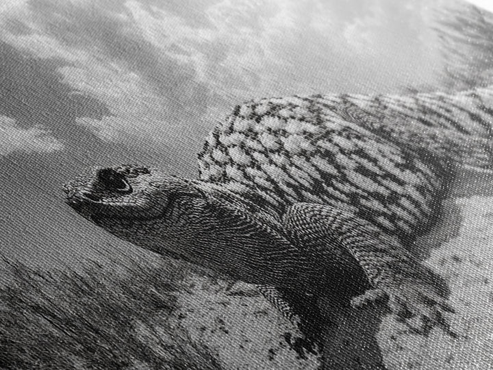 Desert Lizard, Reptile Closeup, Sunbaked Texture, Canvas Print, Wildlife Photography, Bold Wall Art, Southwestern Living Room