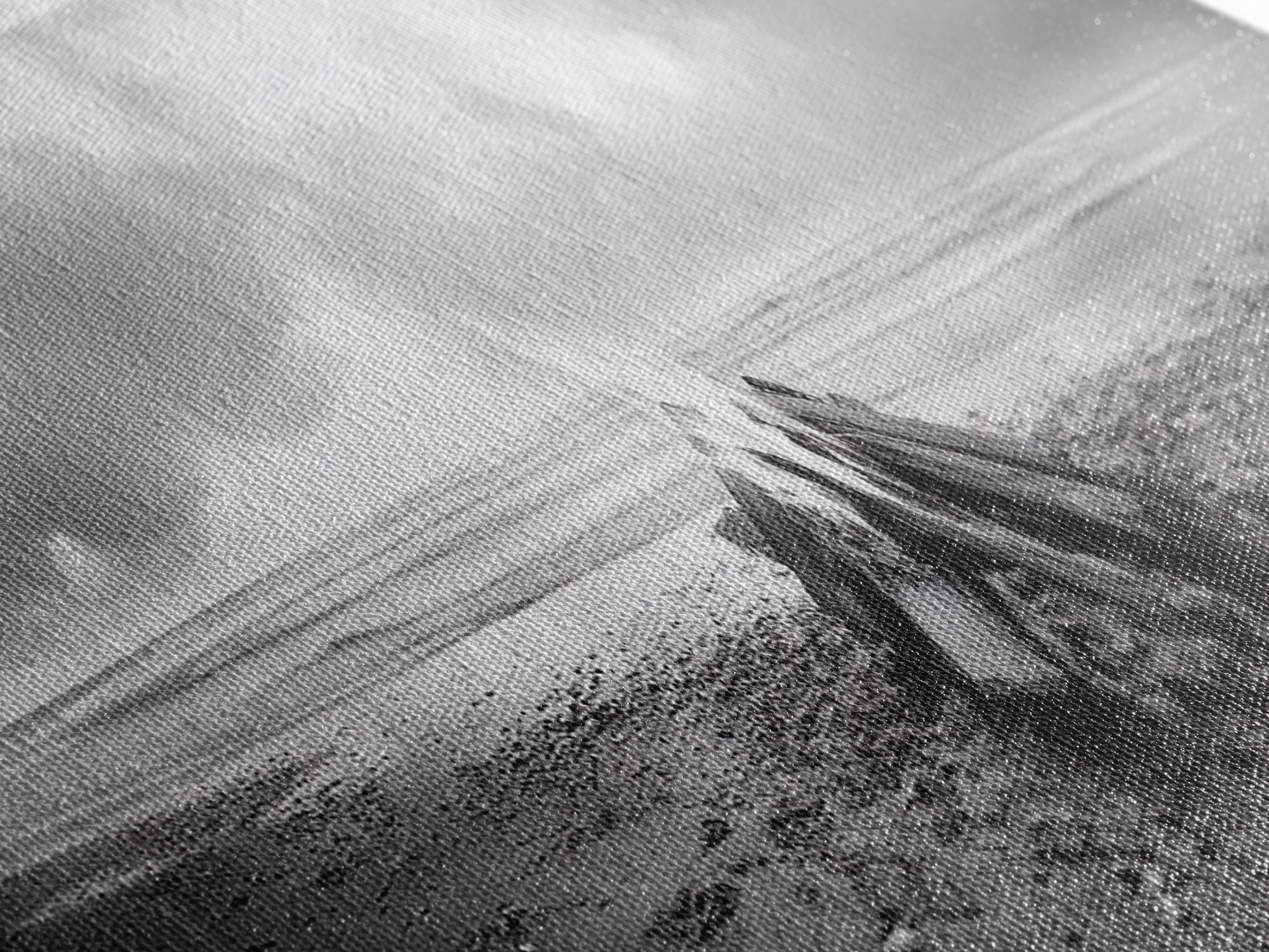 Beach Bonfire, Coastal Glow, Driftwood Fire, Ocean Calm, Framed Canvas Print, Fall Wall Art, Living Room Decor, Nature Photography Style