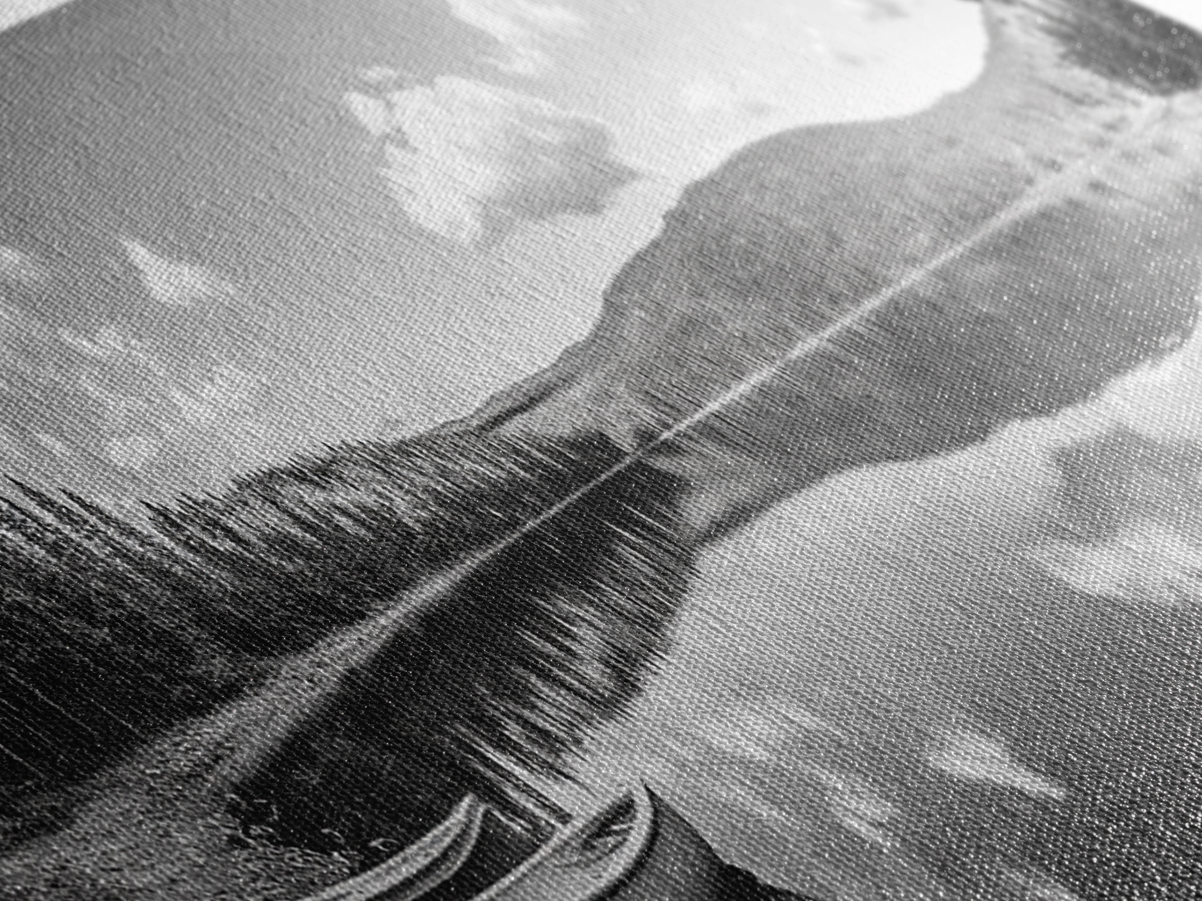 Canoe Lake, Still Water, Pine Forest, Outdoor Serenity, Canvas Print, Nature Wall Art, Rustic Cabin Decor, Peaceful Landscape, Neutral Tones