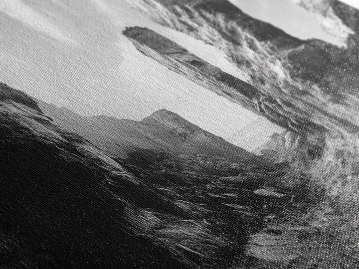 Coastal Rock Passage, Ocean Cliffside Art, Natural Texture Photography, Framed Canvas Print, Bathroom or Hallway Wall Art