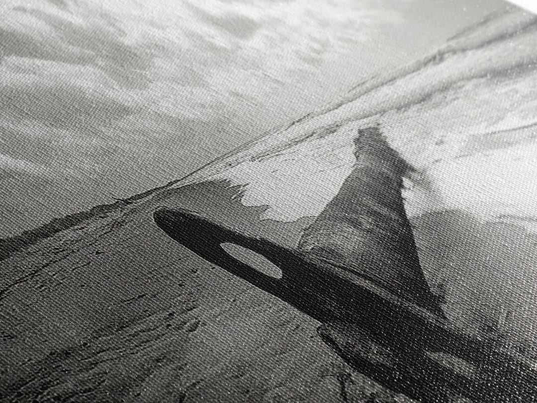 Rusted Anchor Pipe, Coastal Beach Art, Ocean Photography, Framed Canvas Print, Nautical Wall Art, Bedroom or Bathroom Decor