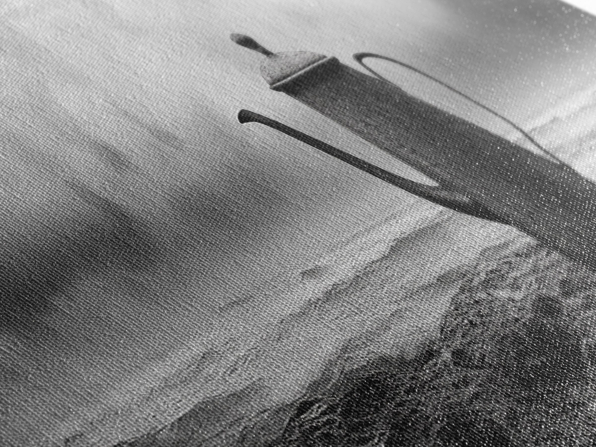 Coastal Teapot Still, Nautical Decor, Ocean Photography, Minimalist Kitchen Art, Canvas Print, Monochrome Style, Beach House Art