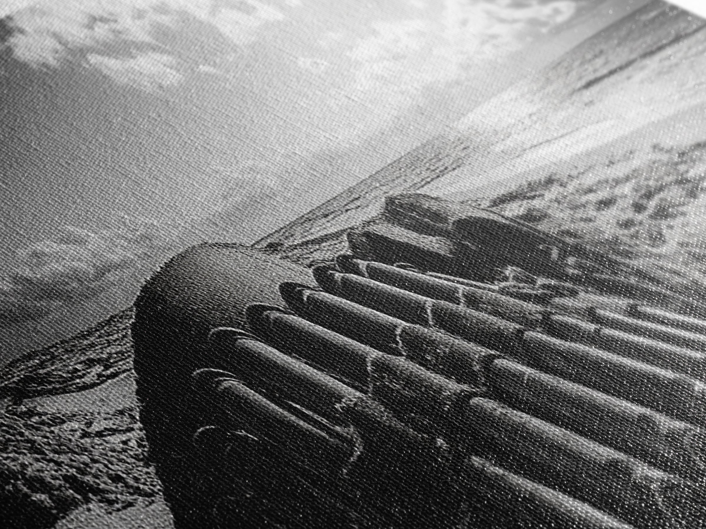 Beach Ammo, War Relic, Ocean Shoreline, WWII Remnants, Framed Canvas Print, Industrial Wall Art, Man Cave Decor, Coastal Photography