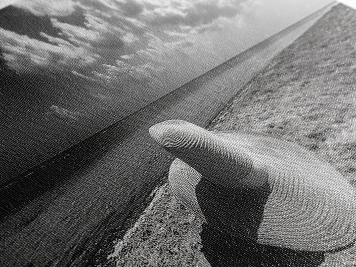 Beach Hat Scene, Coastal Escape, Sunny Seaside Moment, Framed Canvas Print, Modern Boho Bedroom Art, Summer Inspired Wall Decor