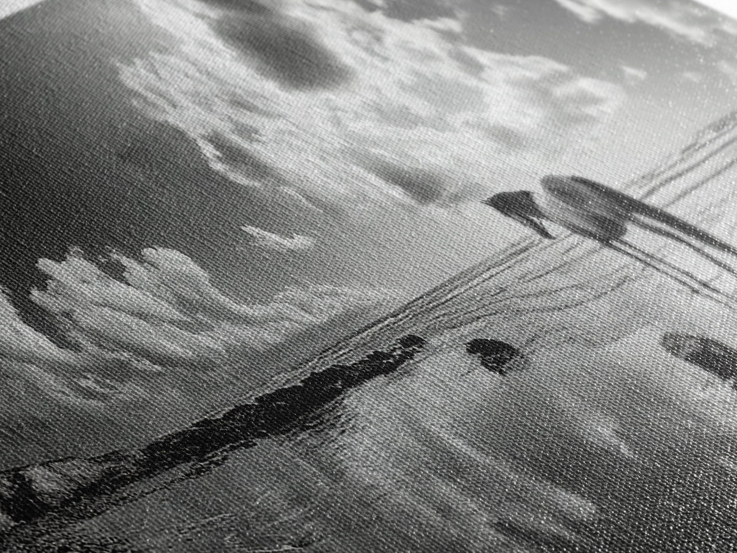 Beach Horse Reflection, Coastal Freedom, Wild Spirit Scene, Framed Canvas Print, Western Bathroom Art, Minimalist Beach House Decor