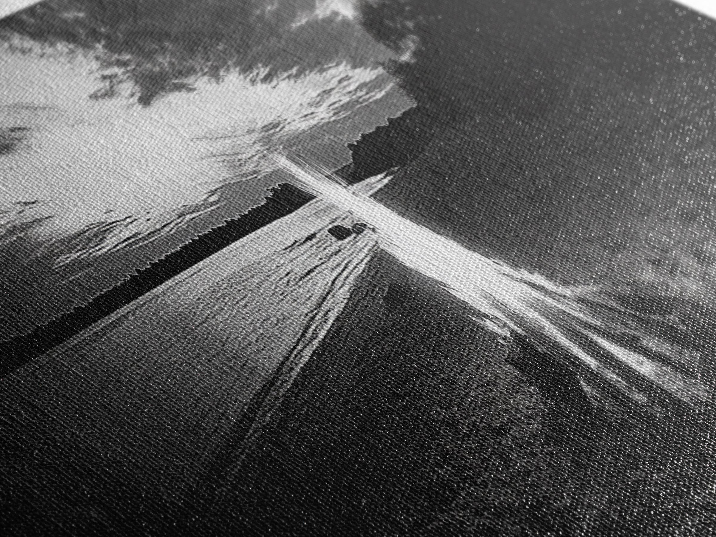 Beach Bonfire, Sunset Glow, Autumn Shoreline, Firelight Sky, Canvas Print, Fall beach decor, cozy wall art, rustic art, lake house style