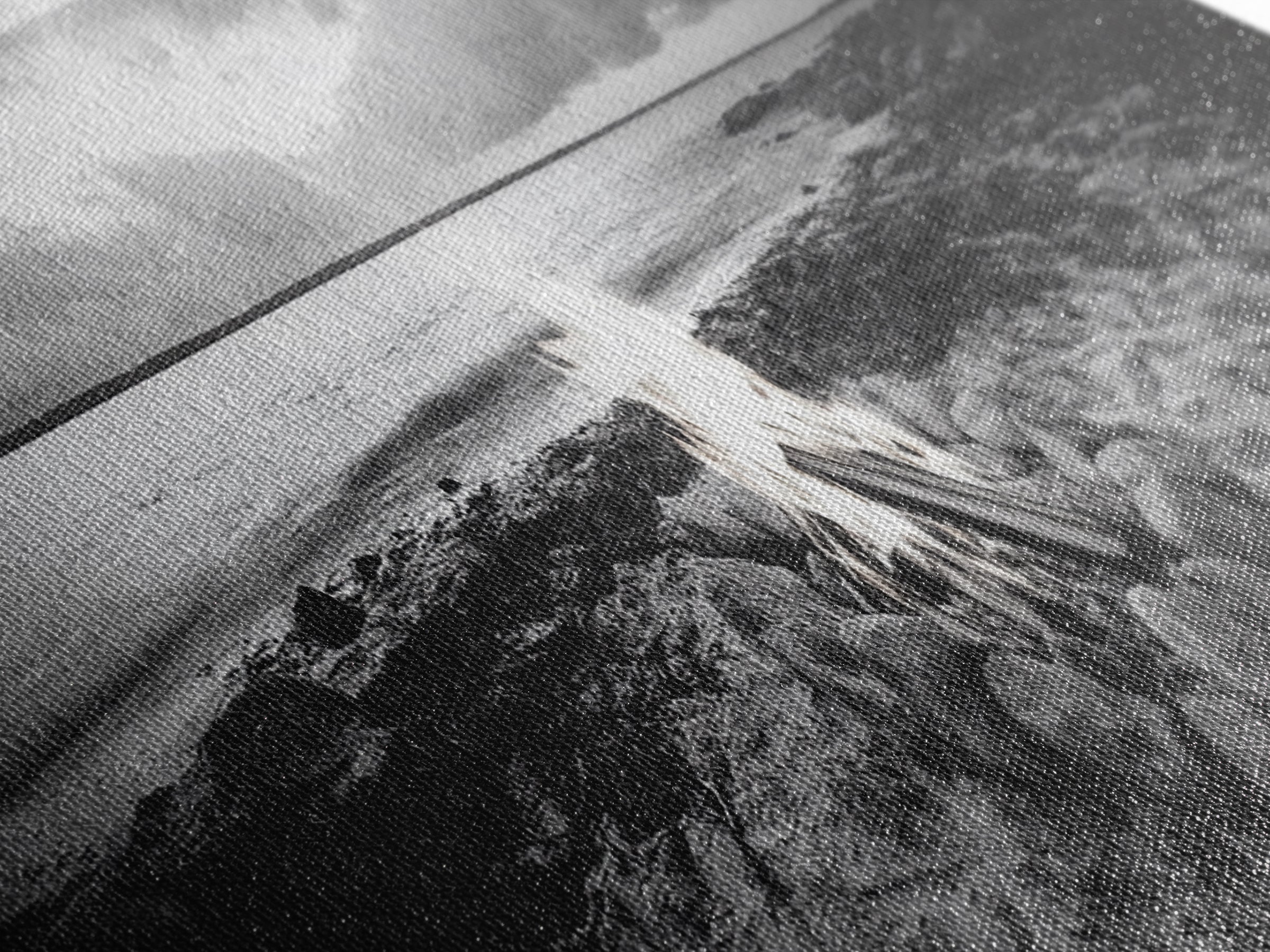 Campfire Circle, Shoreline Fire, Beach Rocks, Autumn Mood, Canvas Print, rustic Fall art, outdoor living decor, lakeside art, coastal art