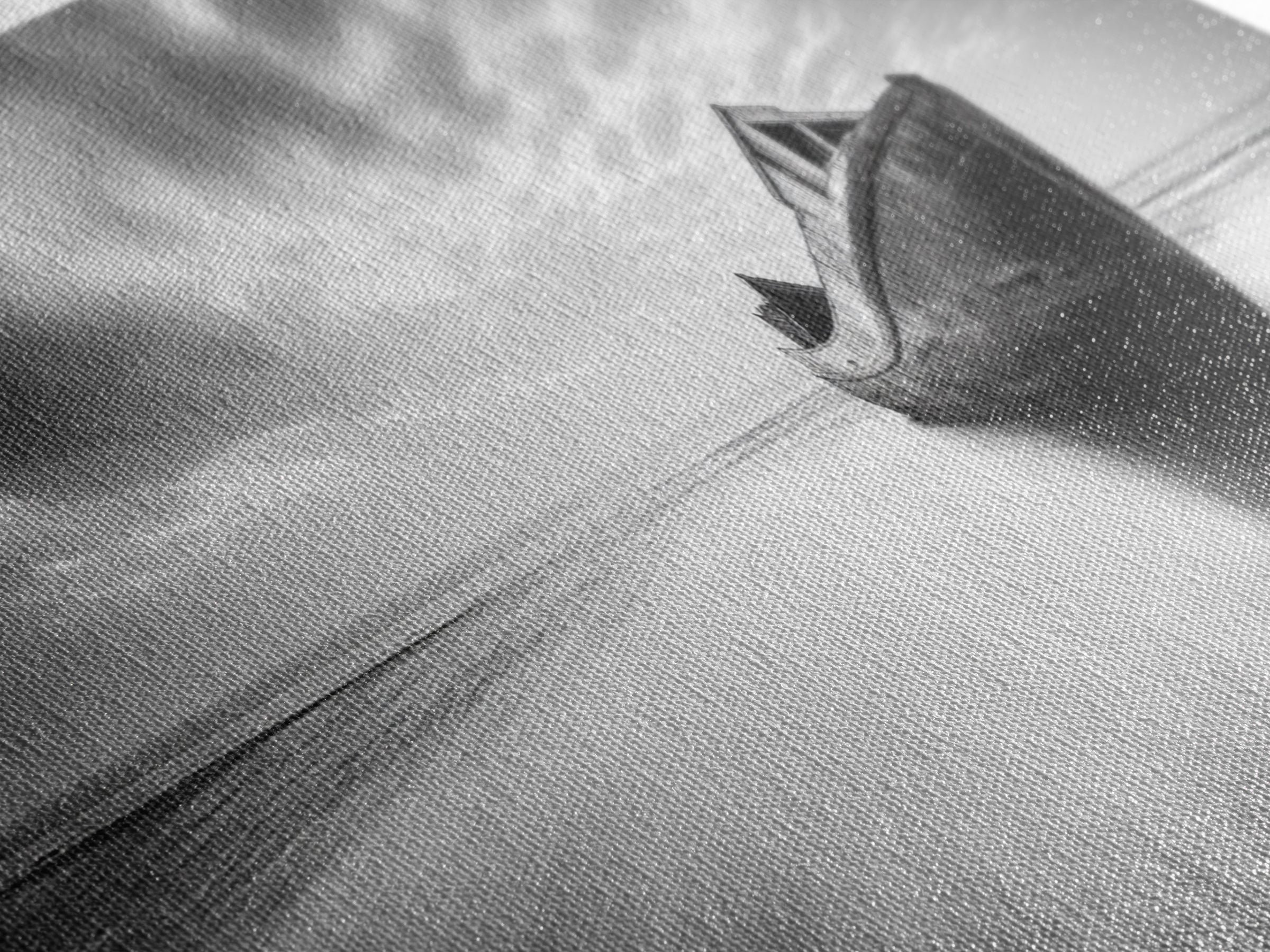 Abandoned Shipwreck, Ocean Ghost Boat, Moody Horizon, Dramatic Sky, Framed Canvas Print, Dark Nautical Art, Hallway Statement Piece