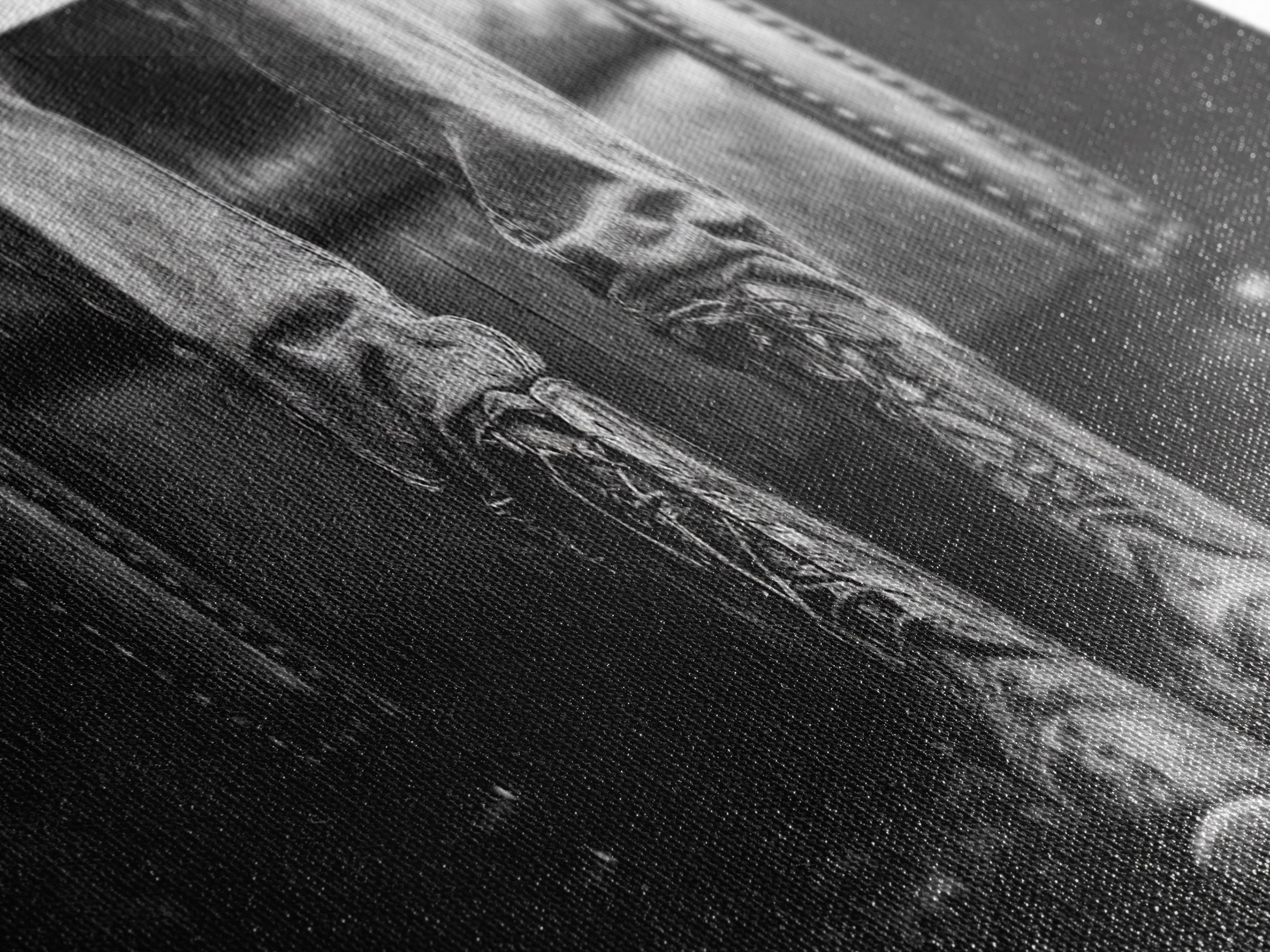 Cowboy Boots Closeup, Rustic Chair, Leather Details, Western Life, Framed Canvas Print, Masculine Office Wall Art, Farmhouse Style