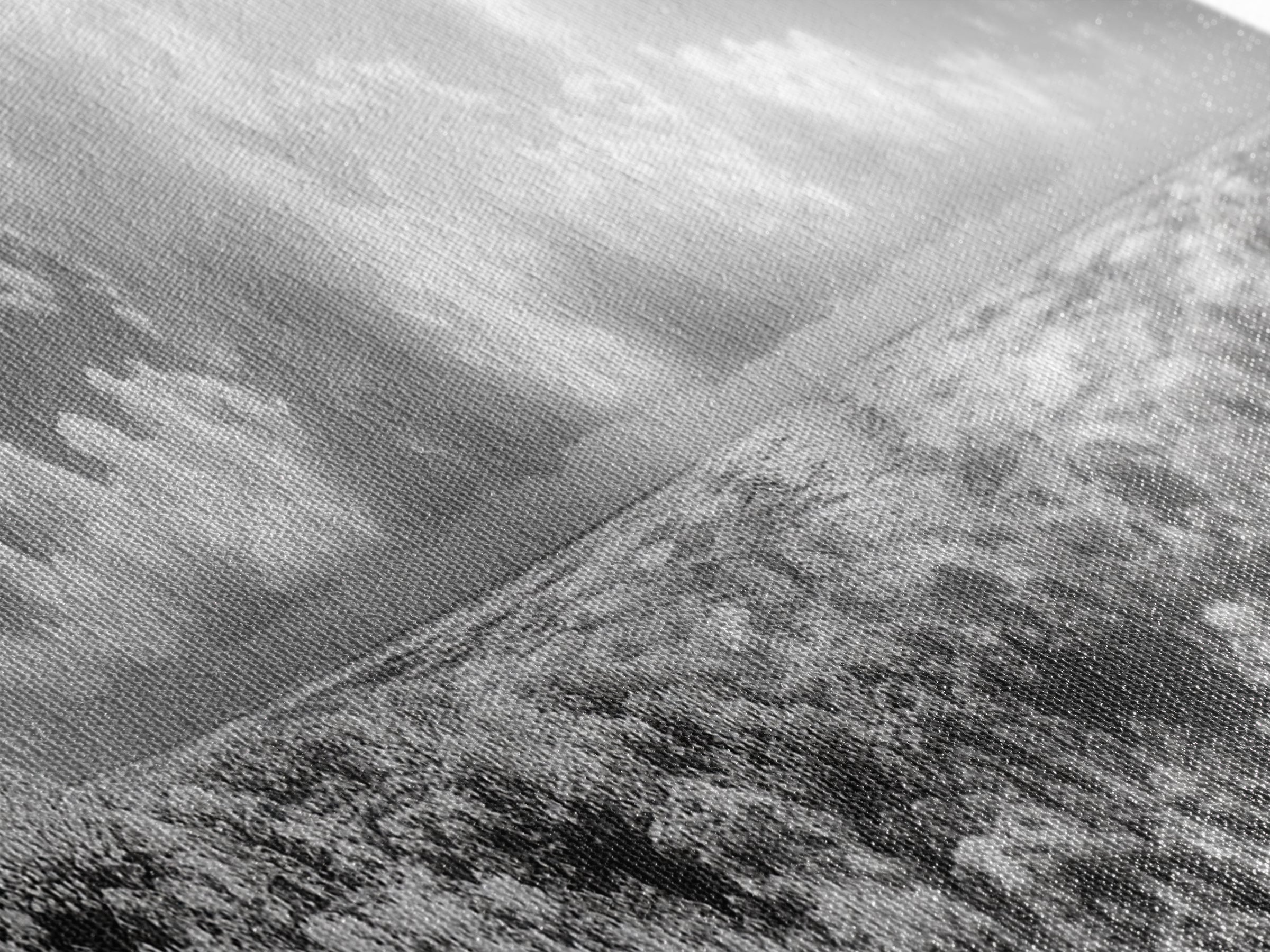 Coral Reef, Ocean Horizon, Cloudscape, Canvas Print, Underwater Nature Photography, Bathroom Wall Art, Marine Coastal Decor