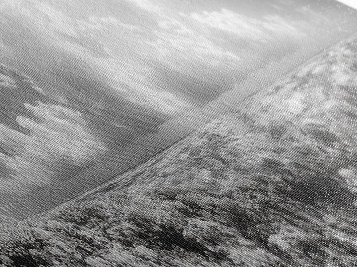 Coral Reef, Ocean Horizon, Cloudscape, Canvas Print, Underwater Nature Photography, Bathroom Wall Art, Marine Coastal Decor