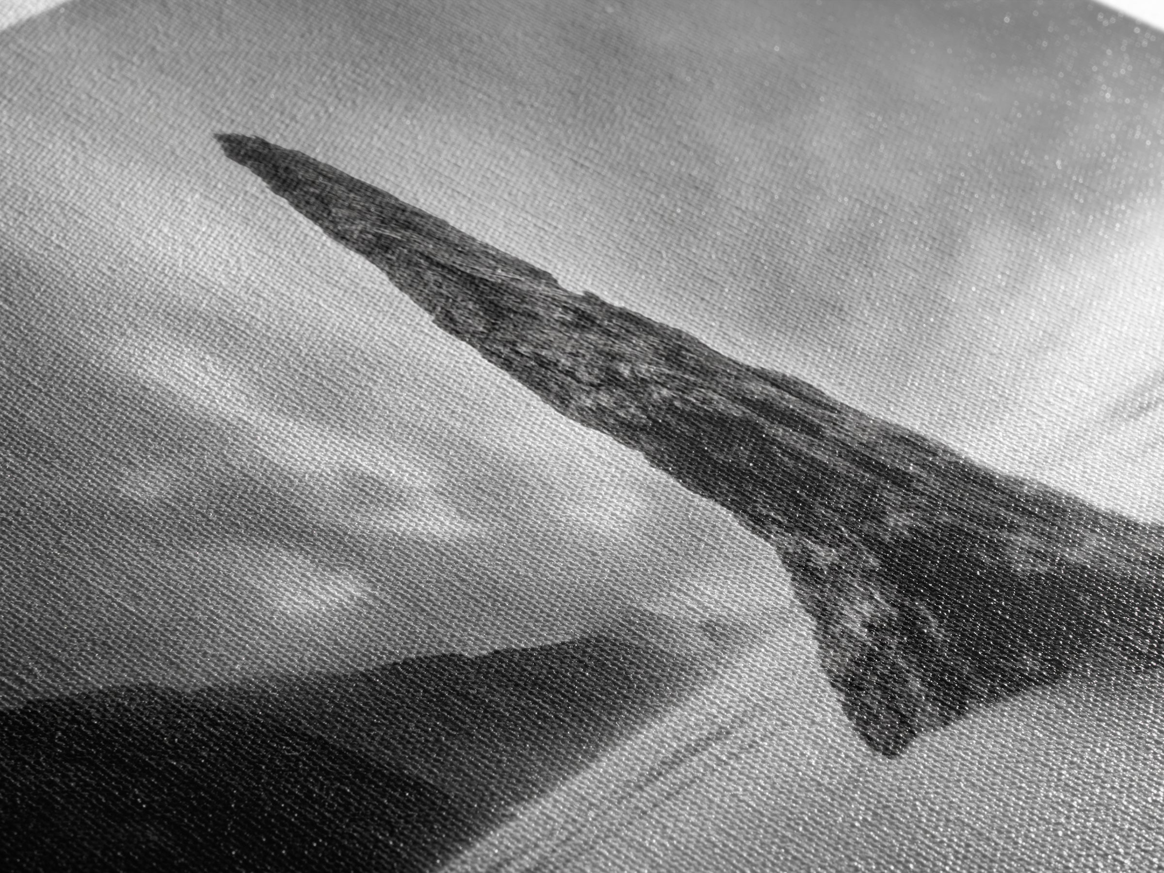 Coastal Monolith, Oregon Seascape, Moody Sky, Dramatic Beach, Framed Canvas Print, Coastal Wall Art, Modern Minimalist Decor