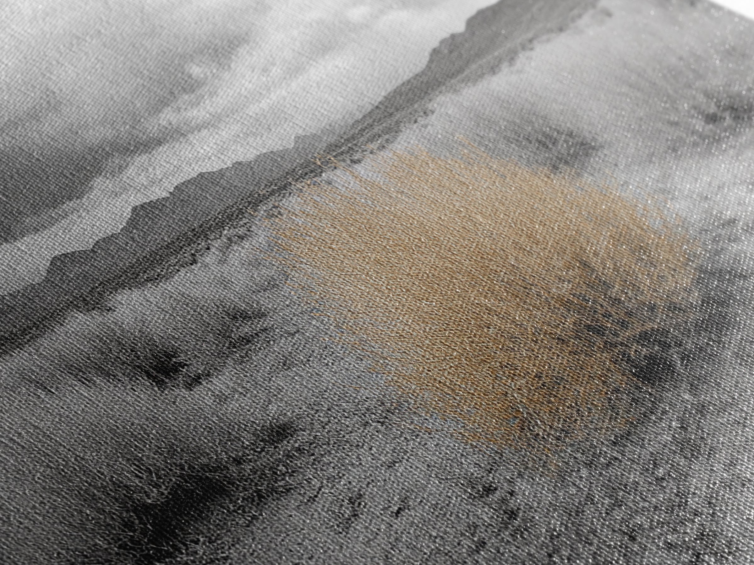 Desert Scene, Tumbleweed Beauty, Arid Landscape, Western Mood, Framed Canvas Print, Neutral Art, Entryway Wall Art, Rustic Home Style