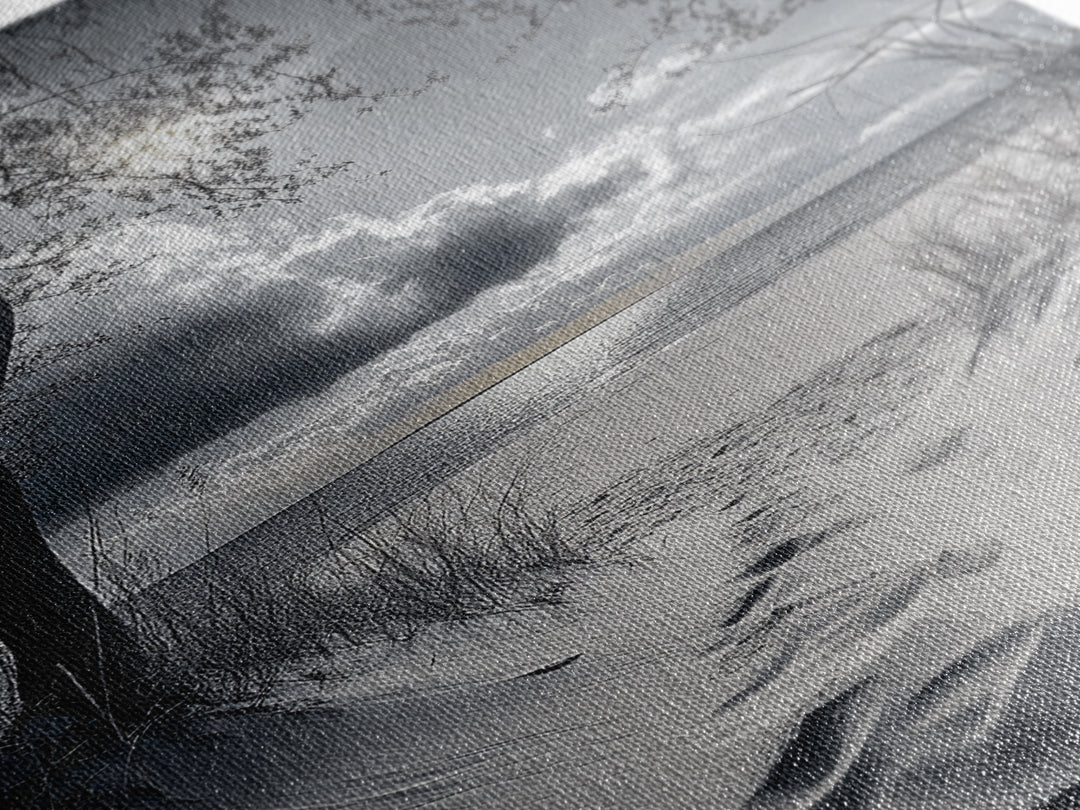 Beach Dunes Sunset, Seaside Escape, Quiet Shore Path, Coastal Calm, Framed Canvas Print, neutral coastal art,  bathroom wall decor