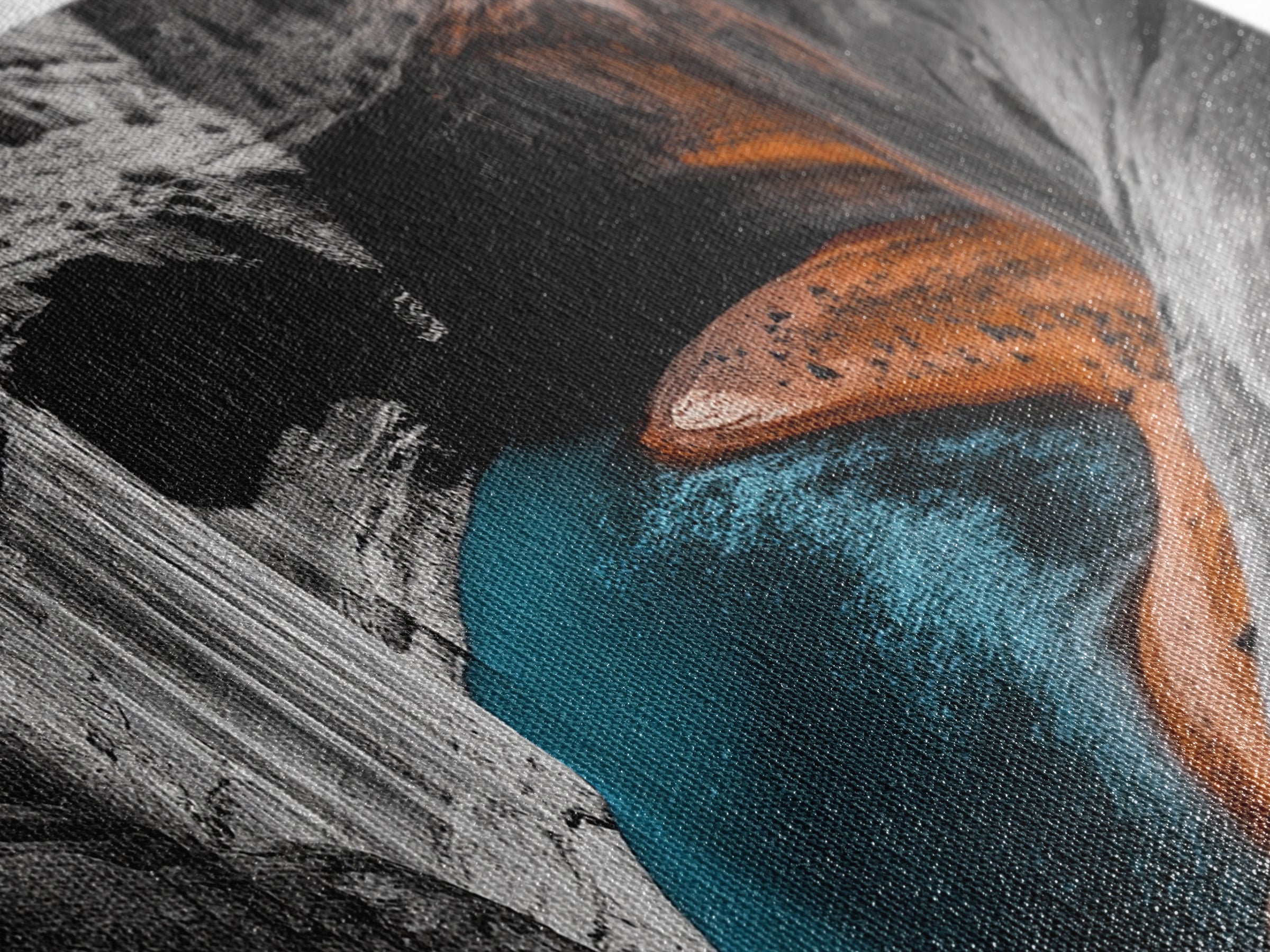 Canyon River, Turquoise Water, Dramatic Landscape, Desert Colors, Canvas Print, Adventure Wall Art, Southwest Style, Boho Living Room