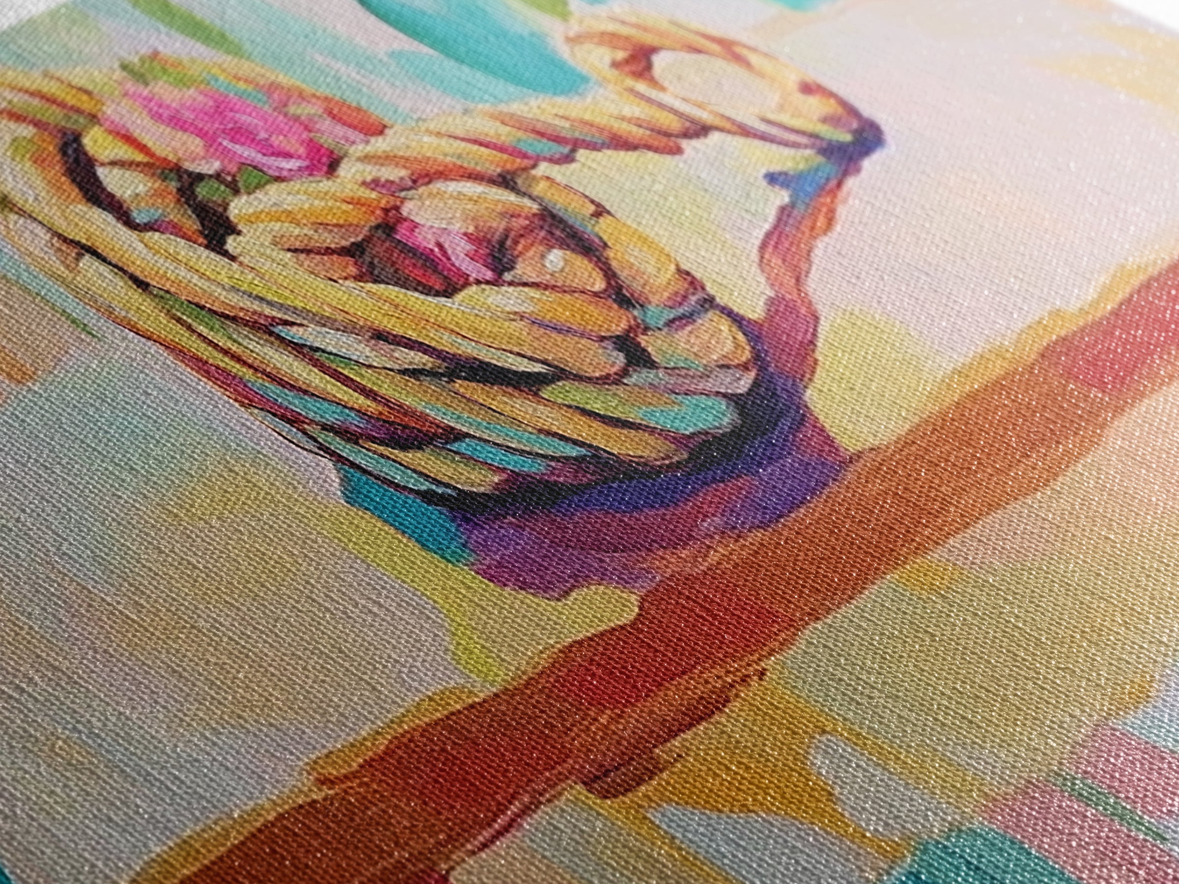 Braided Rope Knot Still Life Wall Art, Nautical Coastal Decor, Rustic Farmhouse Canvas Print, Beach House Gift, For Living Room Decor