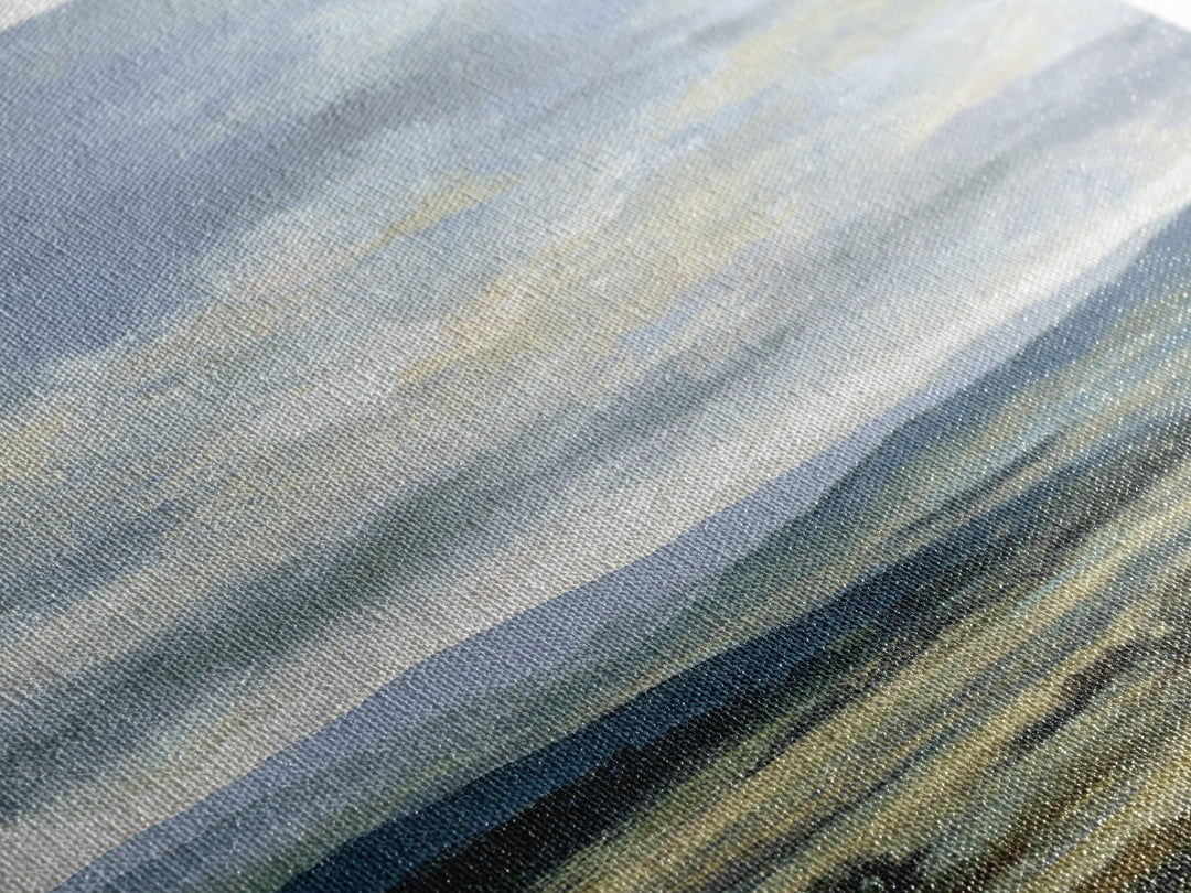 Soft Romantic Landscape Canvas Print, Above Bed Art, Art Print, Bedroom Decor, Fine Art, Serenity, Dorm Decor, Large Wall Art, ABA-1x3-77