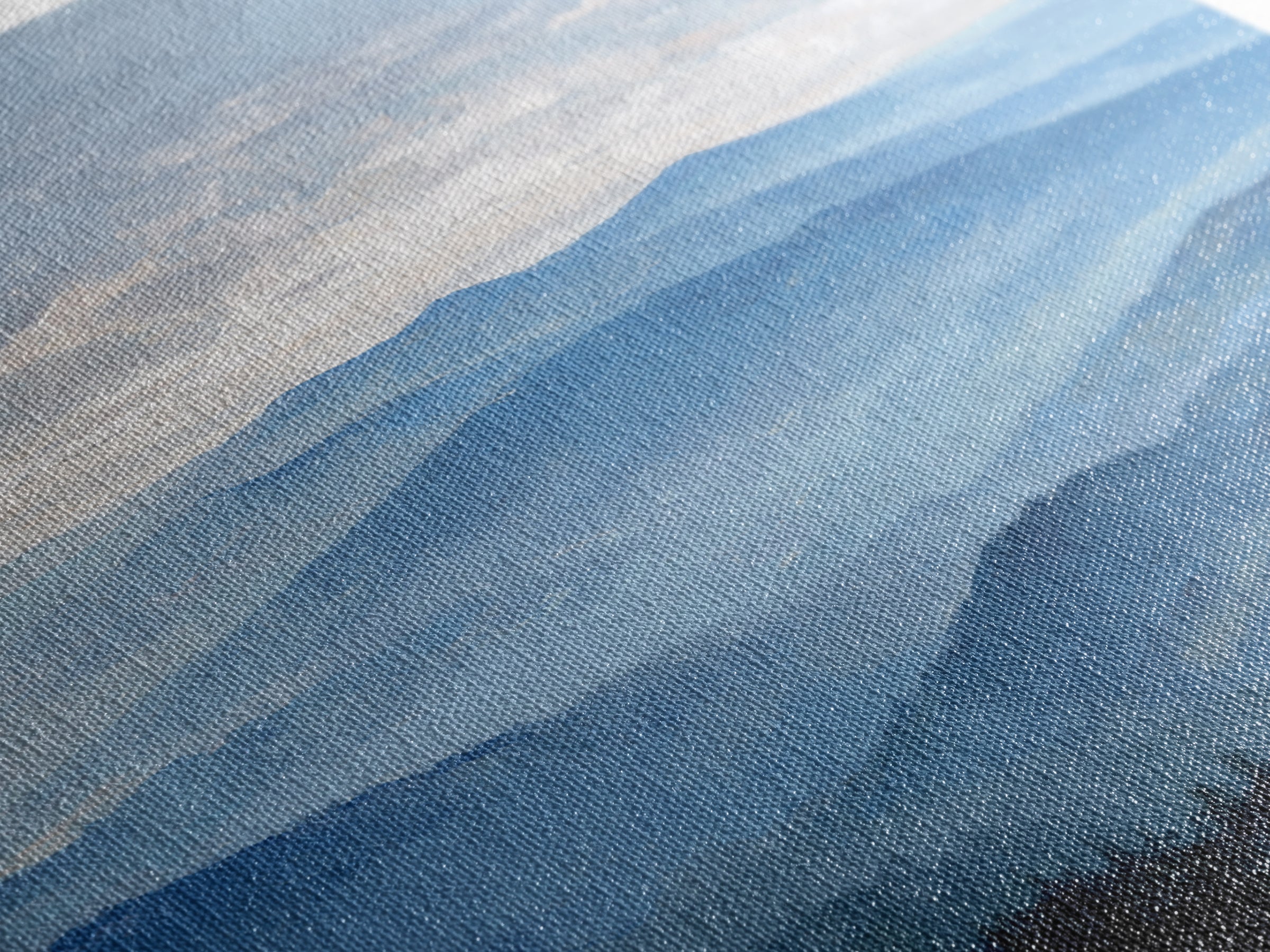 Panoramic Misty Mountain Landscape Canvas Print, Above Bed Art, Digital Prints, Bedroom Decor, Serenity, Printable Art, ABA-2x3-9