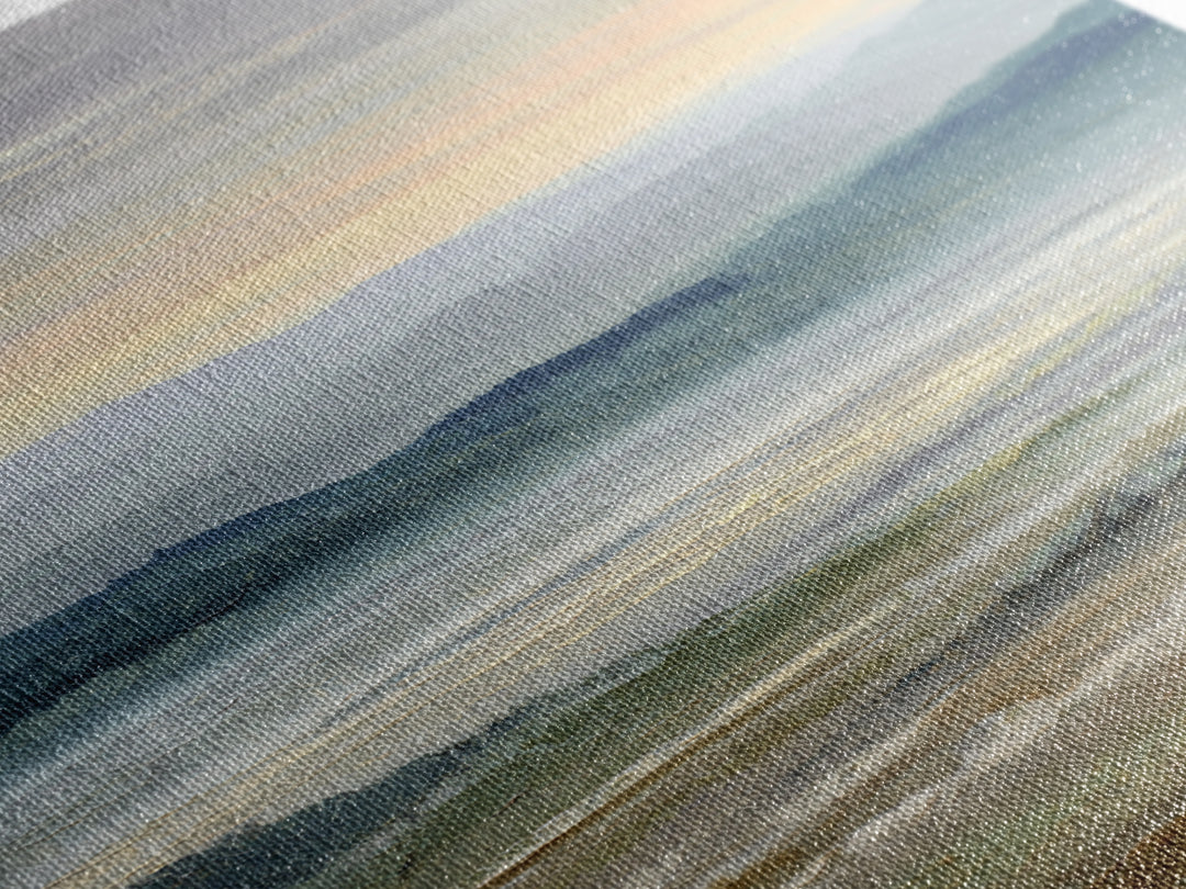 Soft Romantic Landscape Framed Canvas Print, Above Bed Art, Textured Wall Art, Bedroom Decor, Fine Art, Serenity, Western Decor, ABA-2x3-97