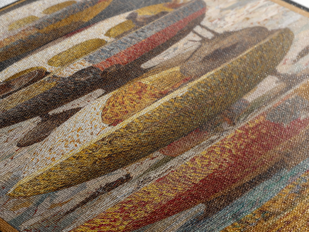 Stacked Textured Earth Tone Spheres Framed Canvas Print, African Abstract Wall Decor, Modern Geometric Art, Luxury Home Gift