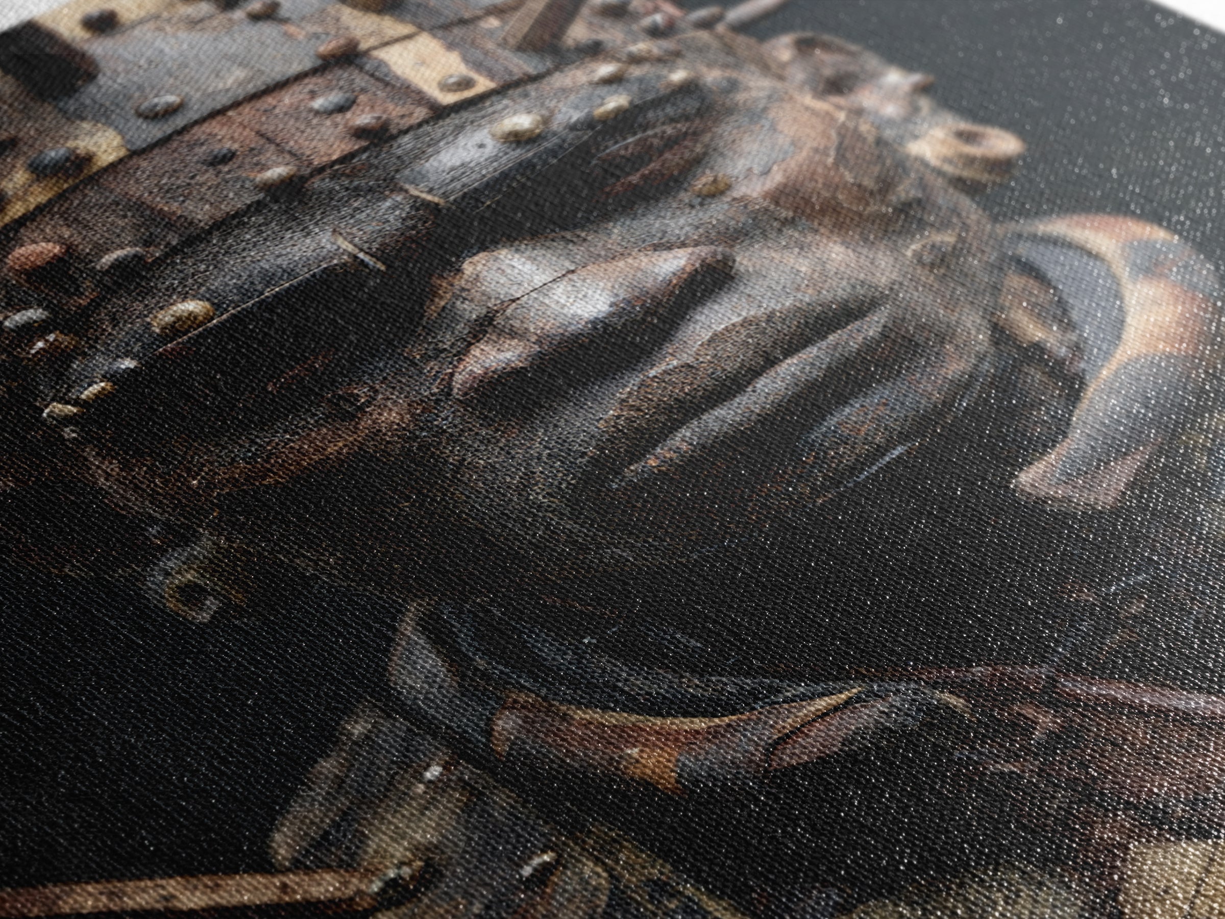 Nail Studded African Warrior Portrait Wall Art, Kongo Power Figure, Tribal Sculpture, Black Culture Decor, Afrocentric Print