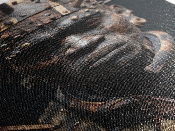 Nail Studded African Warrior Portrait Wall Art, Kongo Power Figure, Tribal Sculpture, Black Culture Decor, Afrocentric Print
