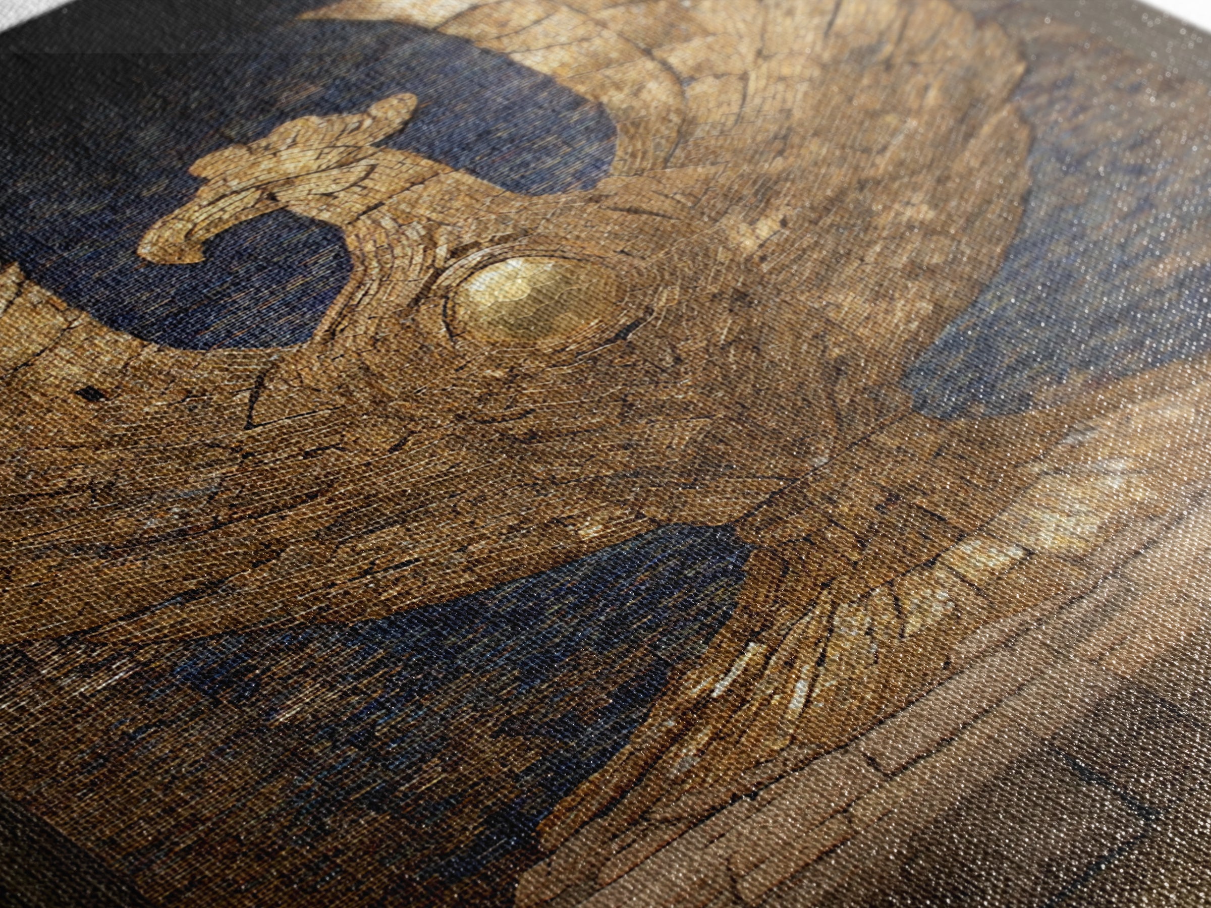Monumental Golden Phoenix Wall Art, African Inspired Sculpture Decor, Black And Gold Art, Luxury Canvas Art, Statement Wall Decor
