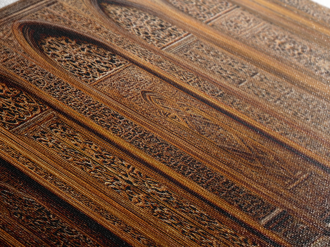 Ornate Golden Arched Door Wall Art, Moroccan Travel, African Decor, Cultural Wall Decor, Bohemian Decor, Elegant Home Gift