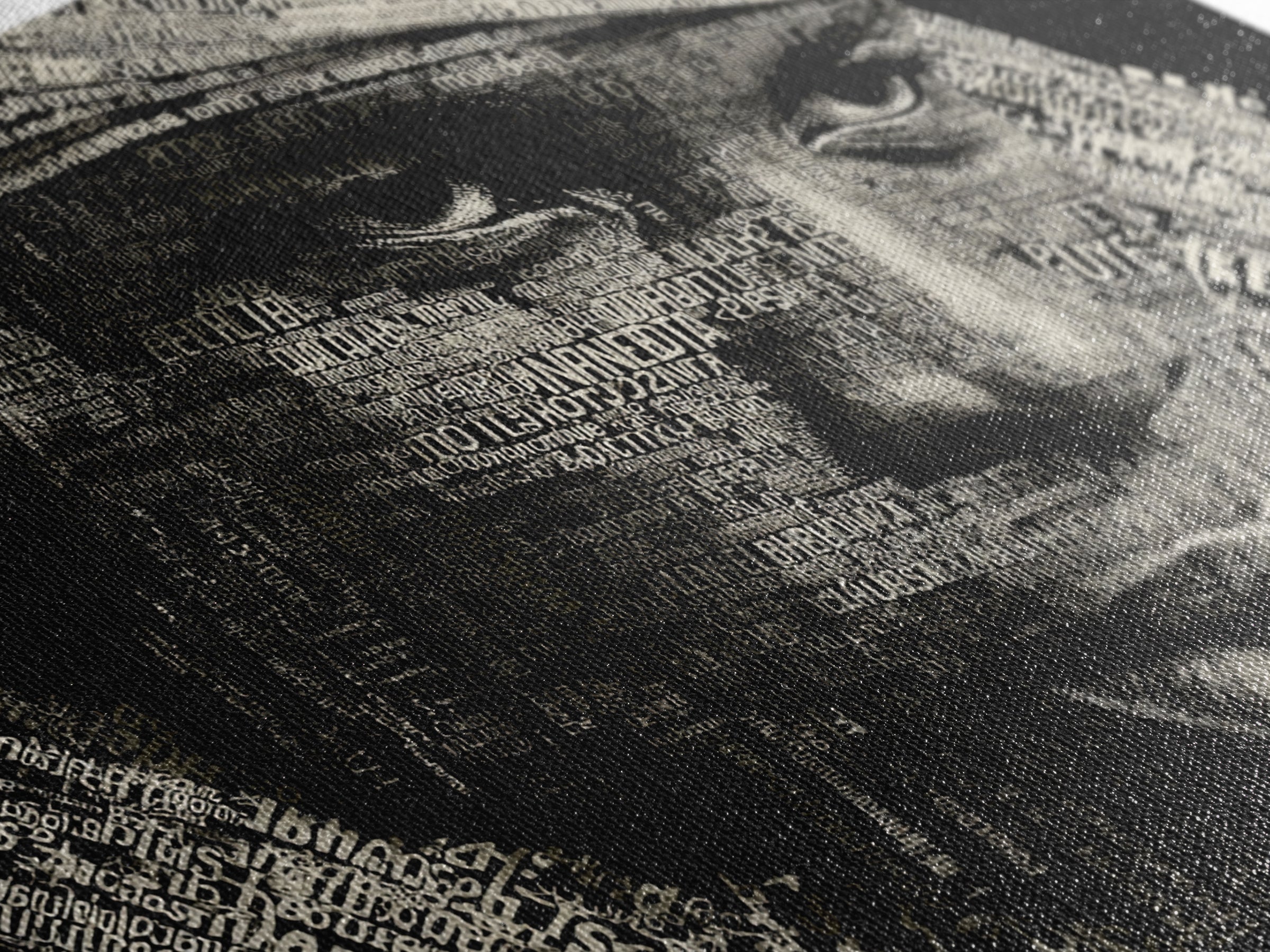 Monochrome African Woman Portrait Wall Art, Black Female Art, Abstract Face Art, Tribal Queen Art, Modern Black Home Decor