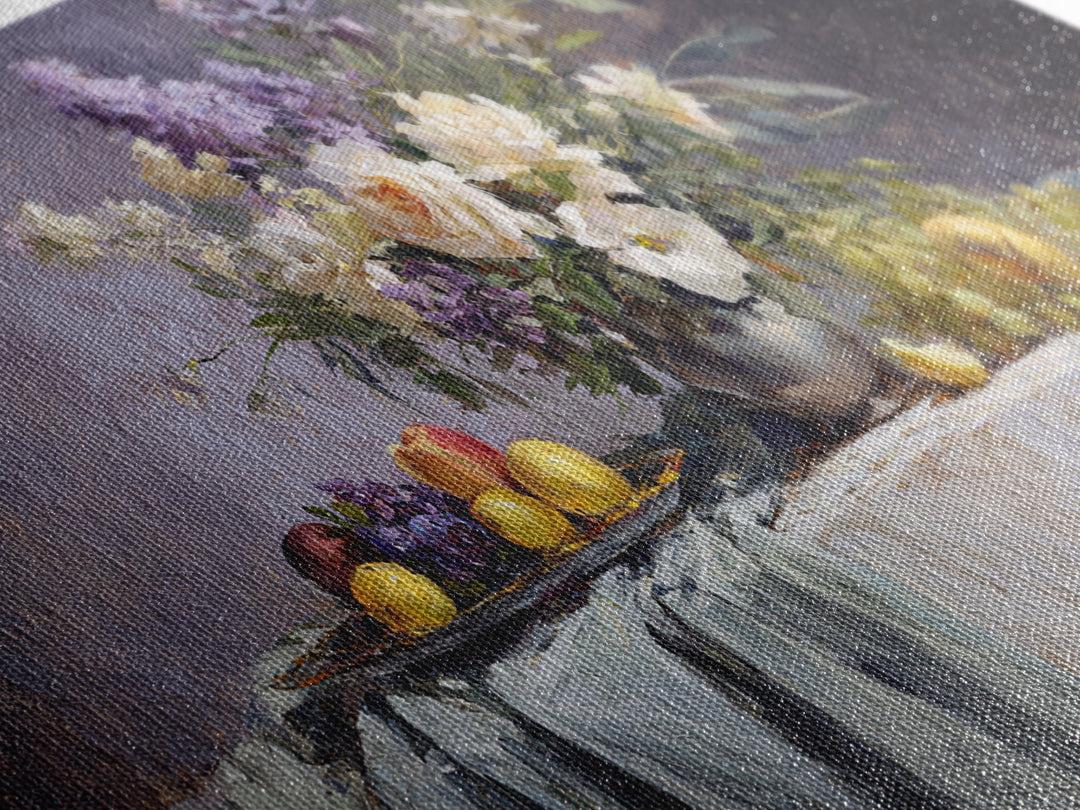 Museum Still Life Canvas Print, Art, Printable Wall Art, Living Room Decor, Watercolor Art, Canvas Art, Ai Art, ART-2x1-93
