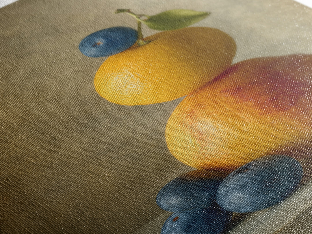 Bold Pop Fruit Composition Canvas Print, Art, Wall Decor, Living Room Decor, Oil Painting, Wall Art, Art Prints, ART-2x3-72