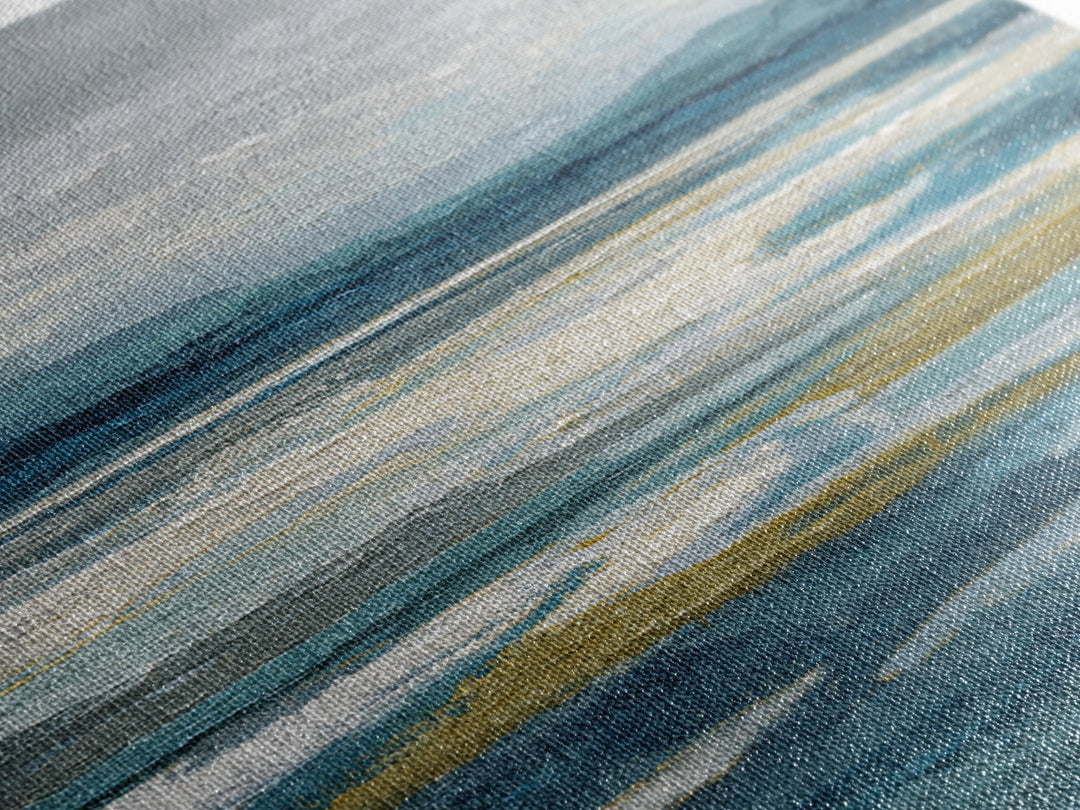 Abstract River Bends Canvas Print, Above Sofa Art, Textured Wall Art, Living Room Decor, Abstract Art, Statement, ASA-1x1-23