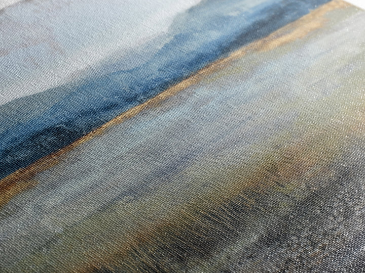 Oversized Abstract Landscape Canvas Print, Above Sofa Art, Modern Art, Living Room Decor, Fine Art, Statement, Art Print, ASA-1x1-49