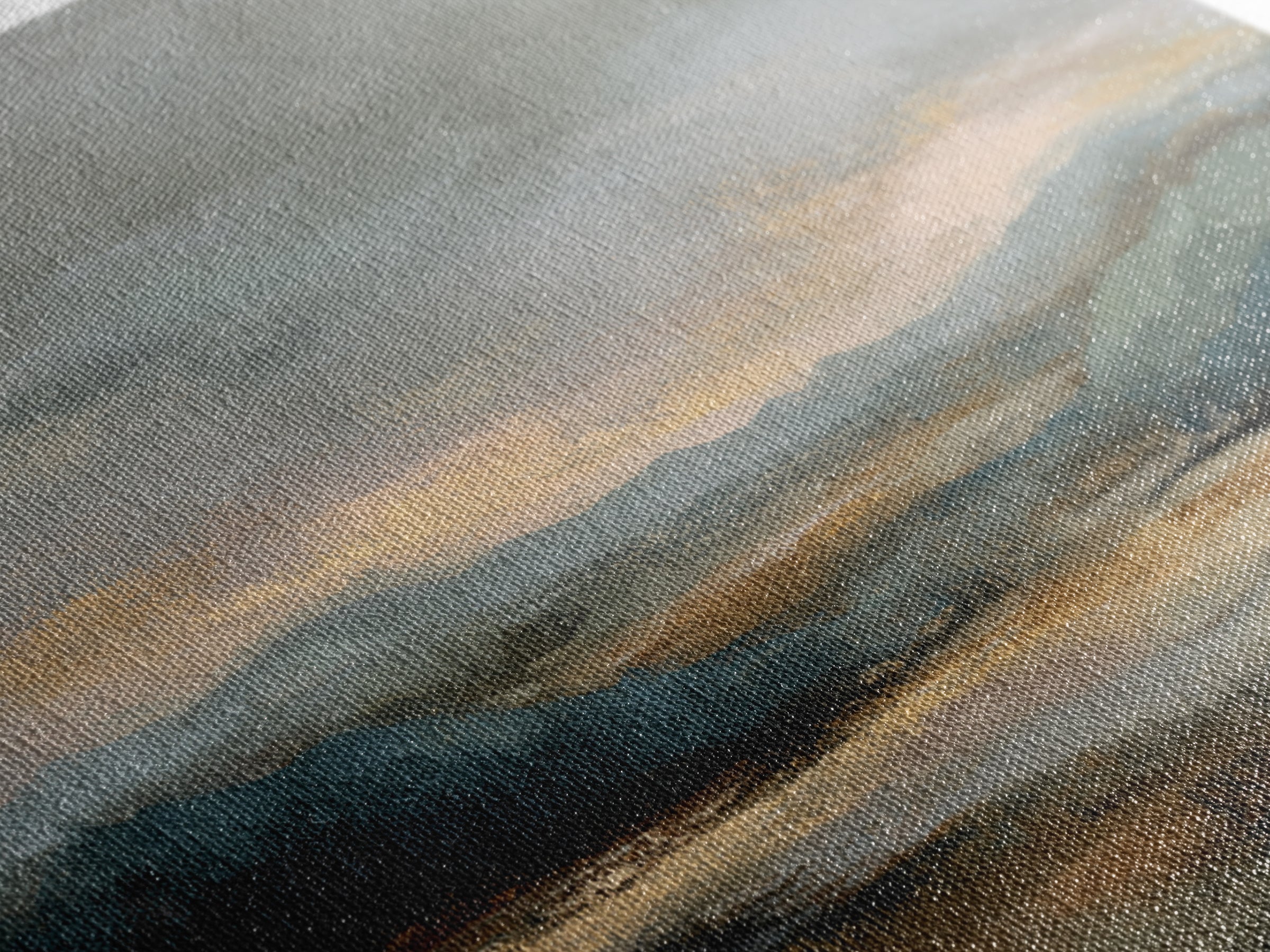Oversized Abstract Landscape Canvas Print, Above Sofa Art, Luxury Decor, Living Room Decor, Statement, Canvas Wall Art, ASA-2x1-21