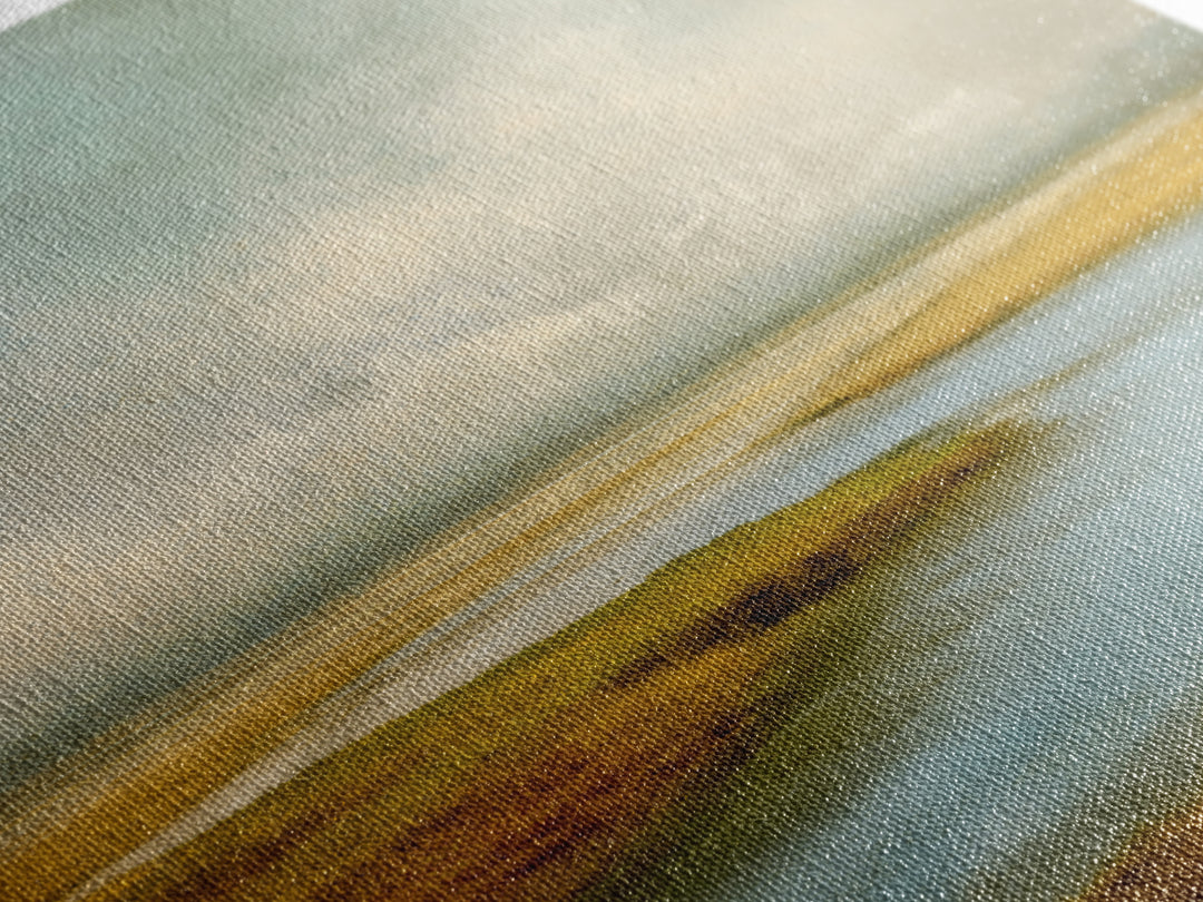 Abstract River Bends Canvas Print, Above Sofa Art, Horizontal Wall Art, Living Room Decor, Abstract Art, Statement, ASA-2x3-7