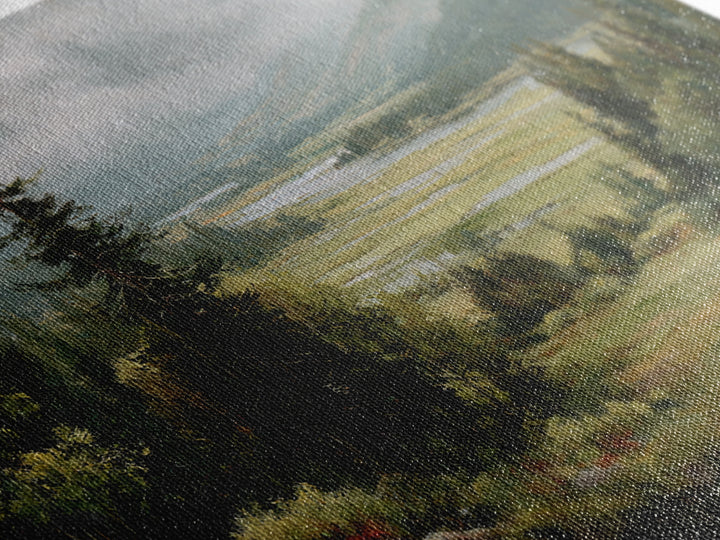 Wide Olive and Beige Meadow Panorama Canvas Print, Above Sofa Art, Textured Wall Art, Living Room Decor, Fine Art, Statement, ASA-3x2-38